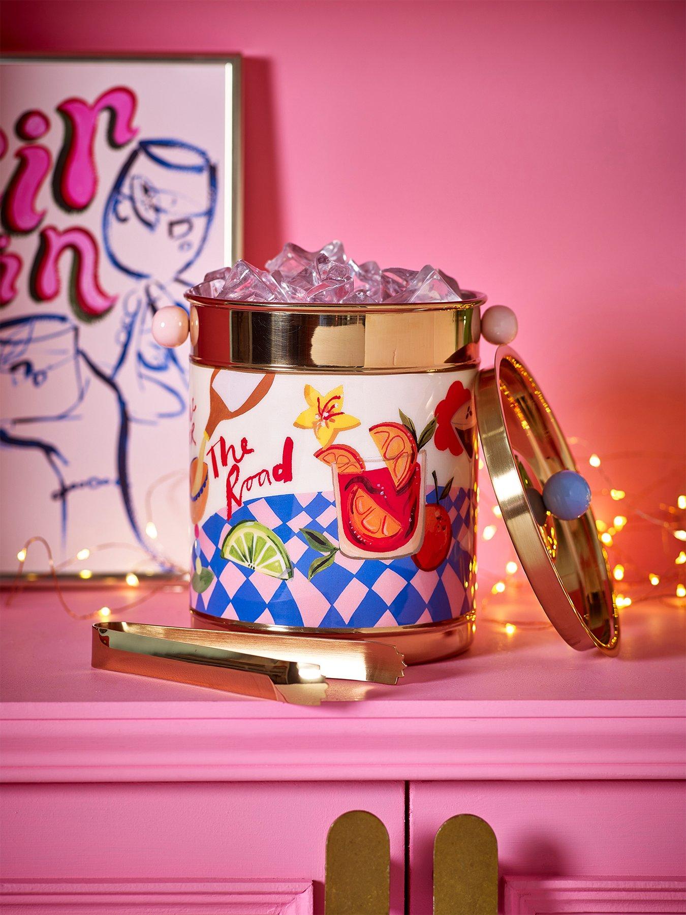 Eleanor Bowmer Ice Bucket And Tongs