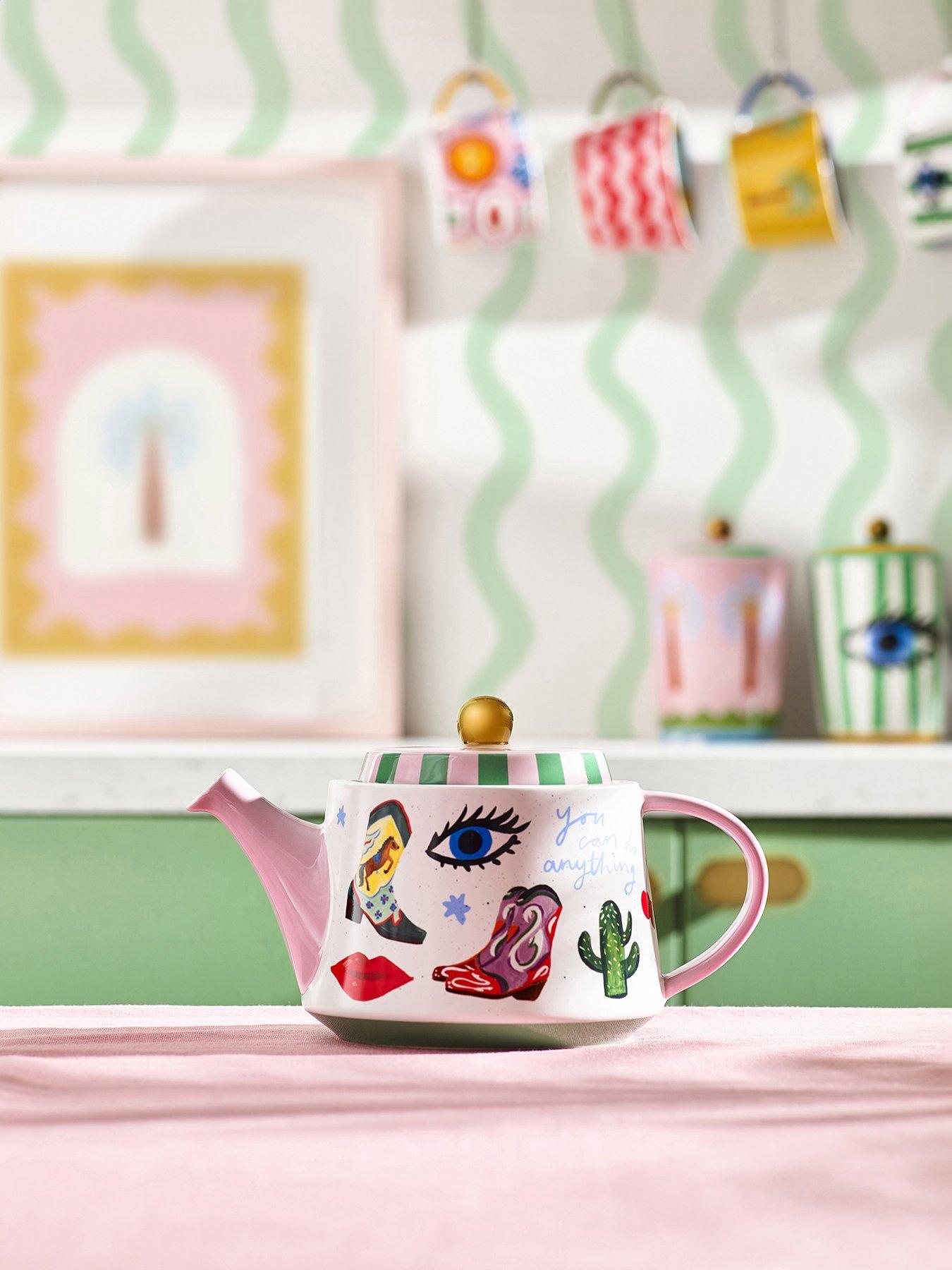 Eleanor Bowmer Electric Coast Tea Pot 1 Litre