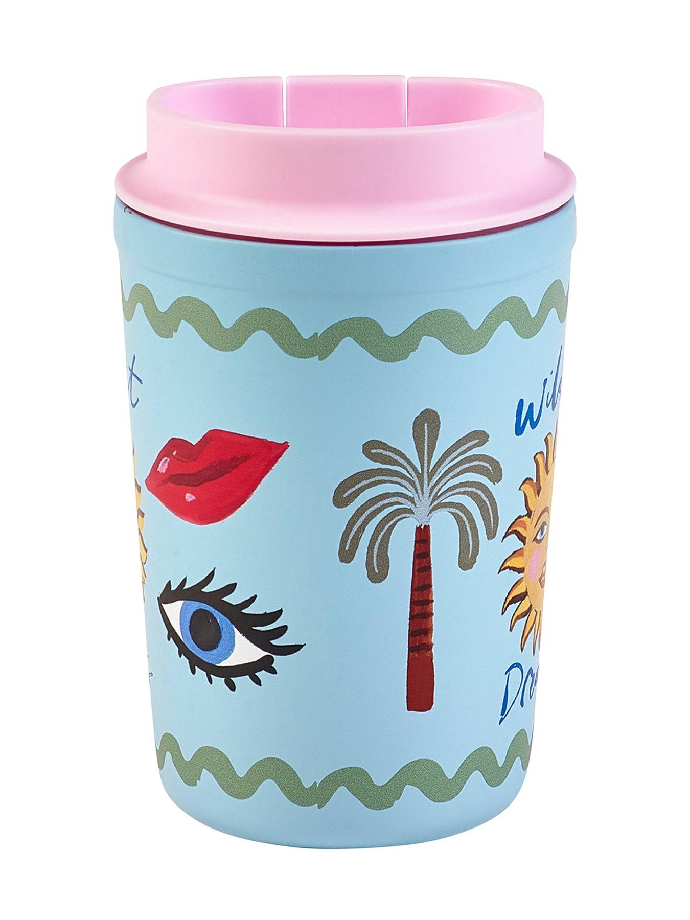 Image 4 of 4 of Eleanor Bowmer Electric Coast Eyes Travel Mug