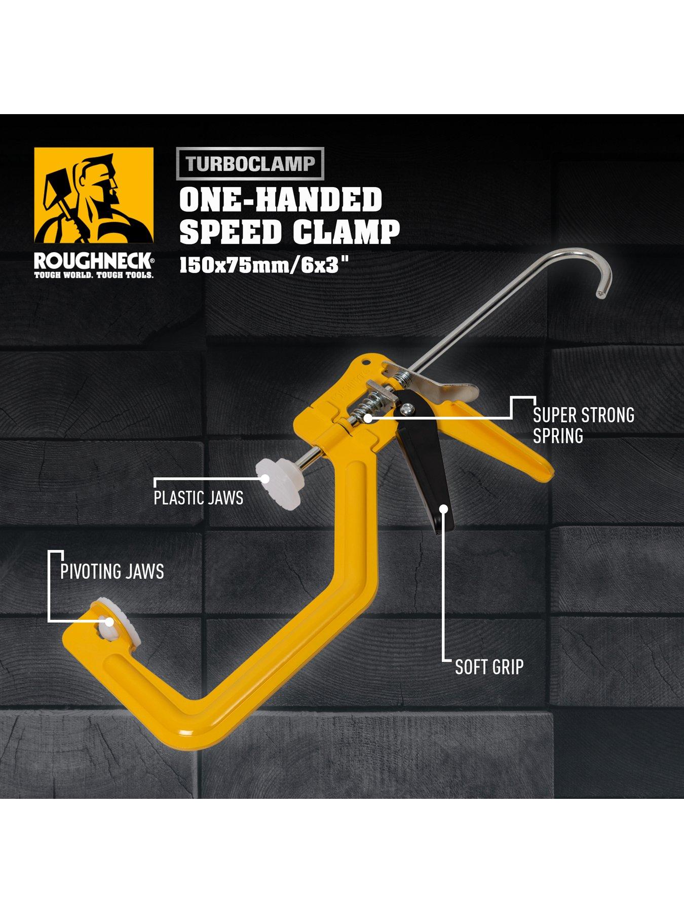 Roughneck TurboClamp One-Handed Speed Clamp 150mm (6in) | Very