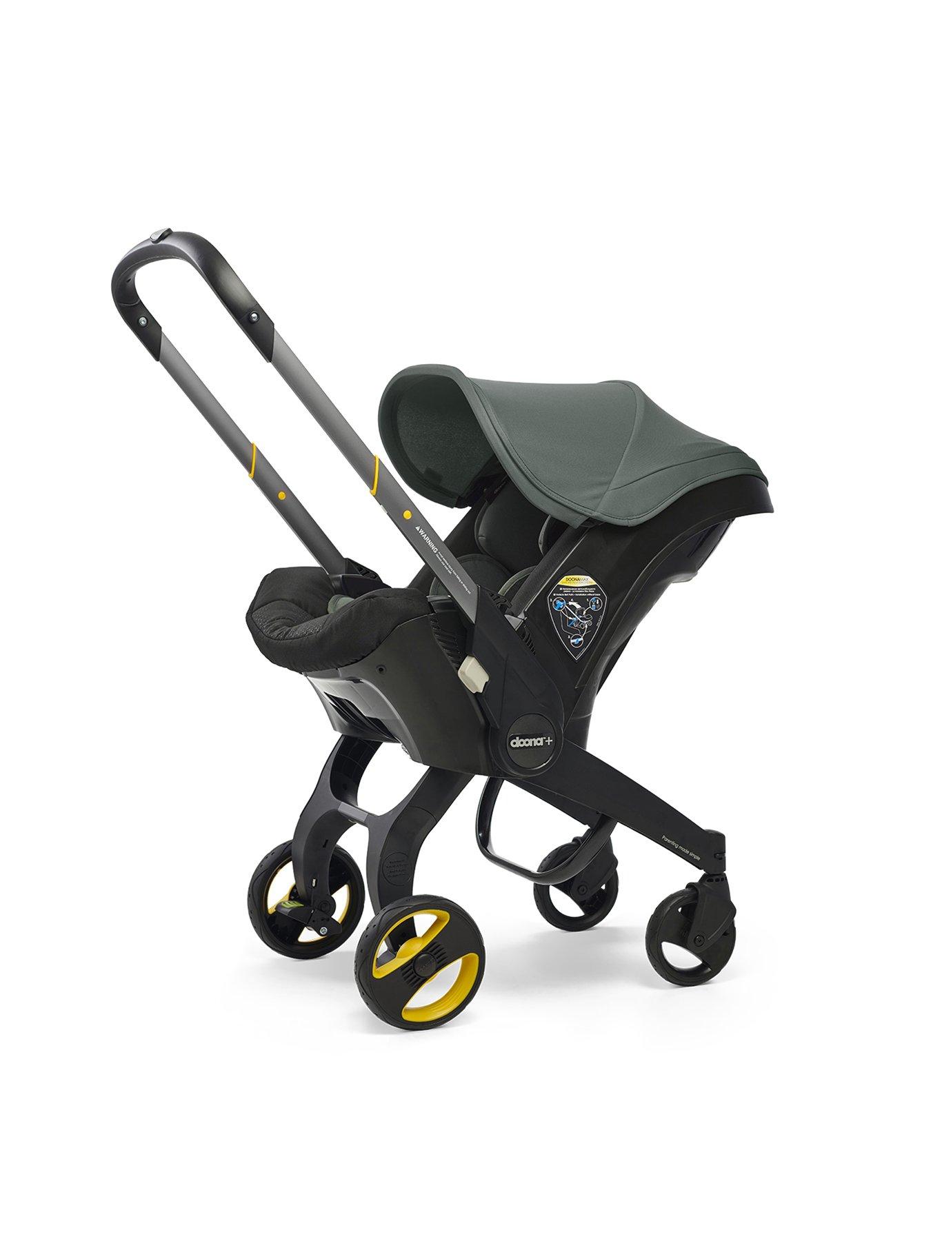 Image 2 of 6 of Doona Doona+ Infant Car Seat - Slate Green