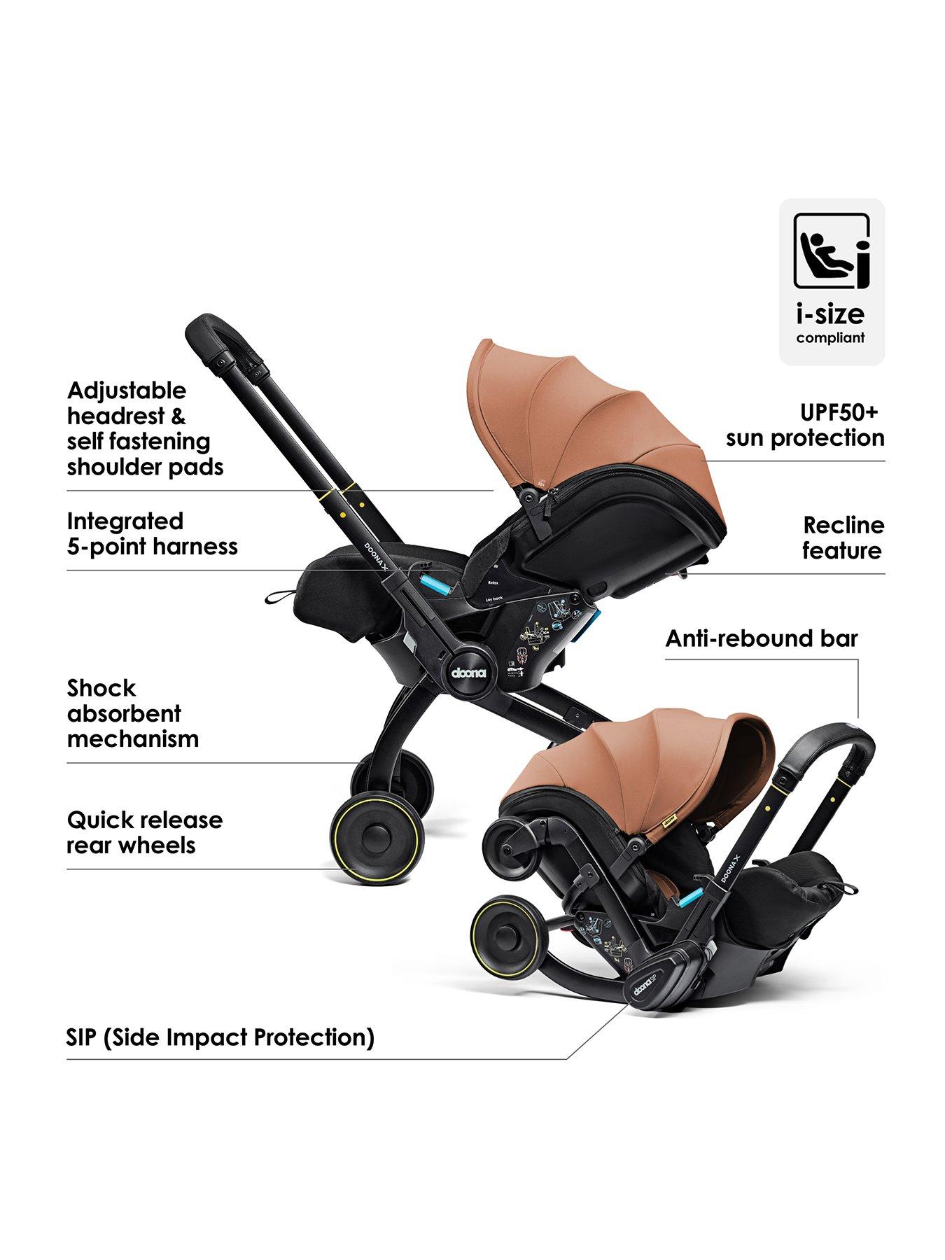 Image 4 of 7 of Doona X Car Seat - Terracotta