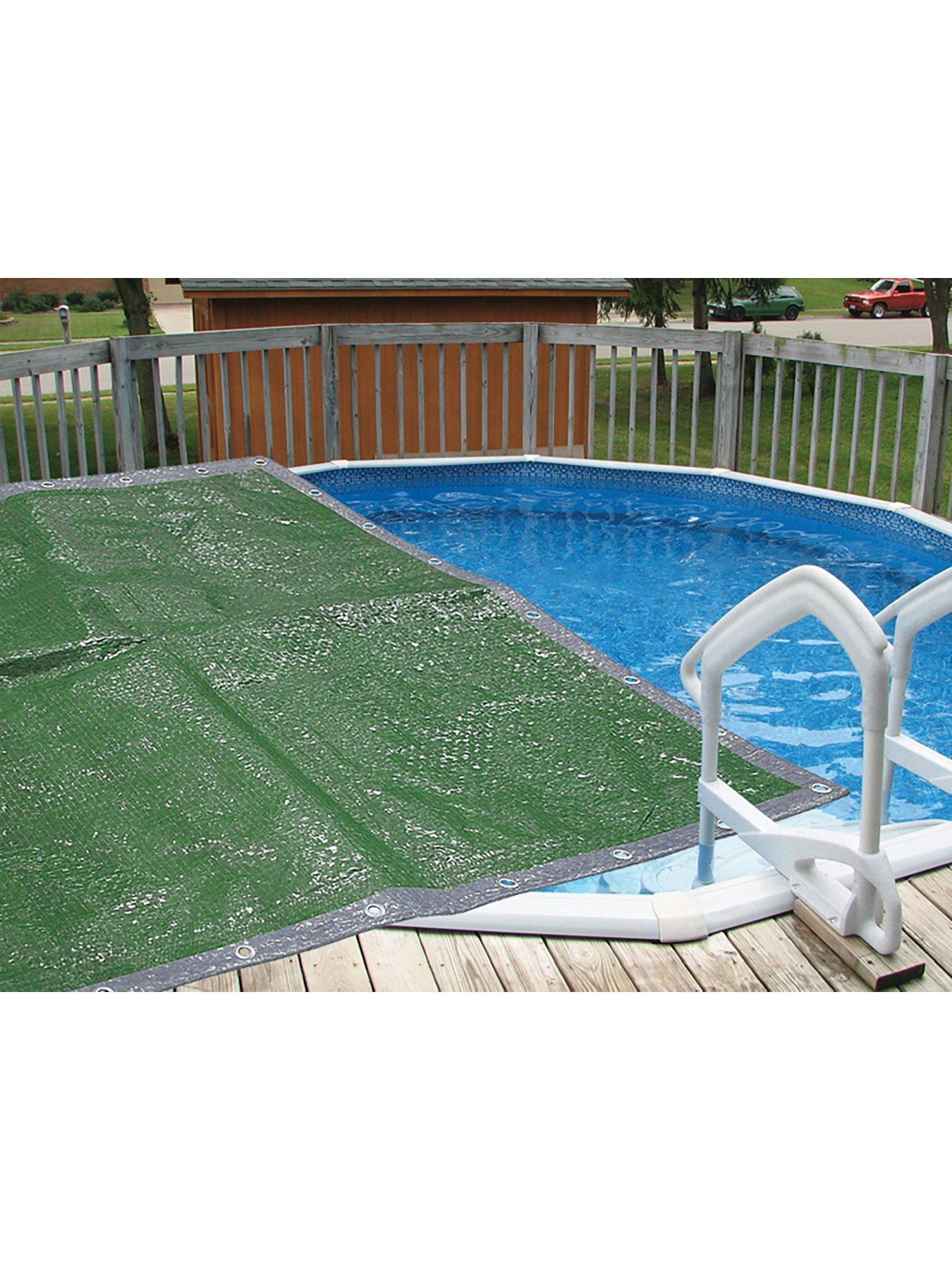 Image 3 of 5 of Faithfull Tarpaulin Green/Silver 3.6 x 2.7m (12 x 9ft) 80gsm