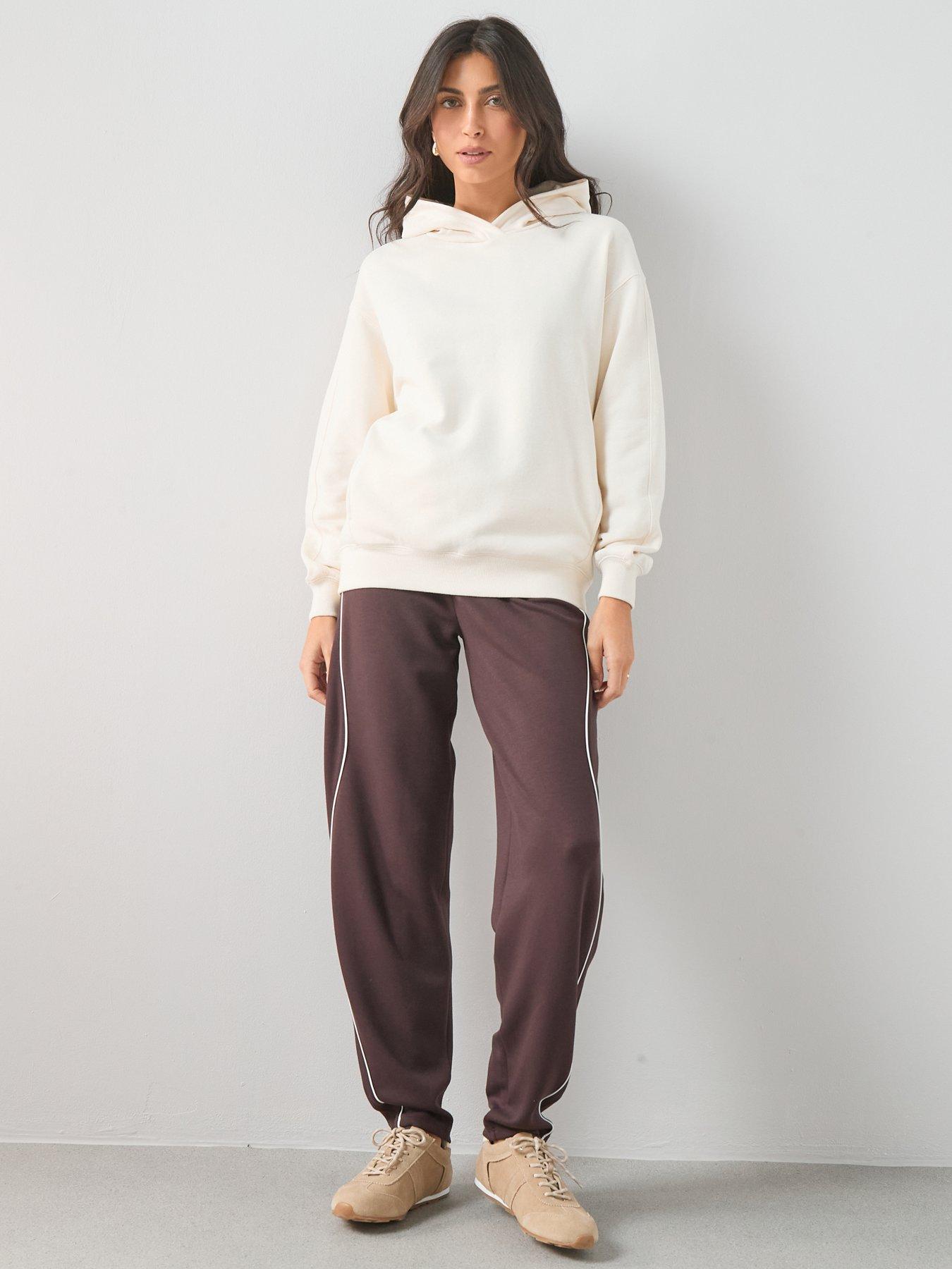 Image 5 of 7 of The Very Collection Relaxed Hoodie - Cream