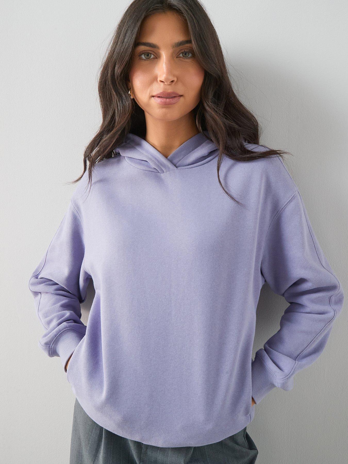 The Very Collection Relaxed Hoodie - Lilac