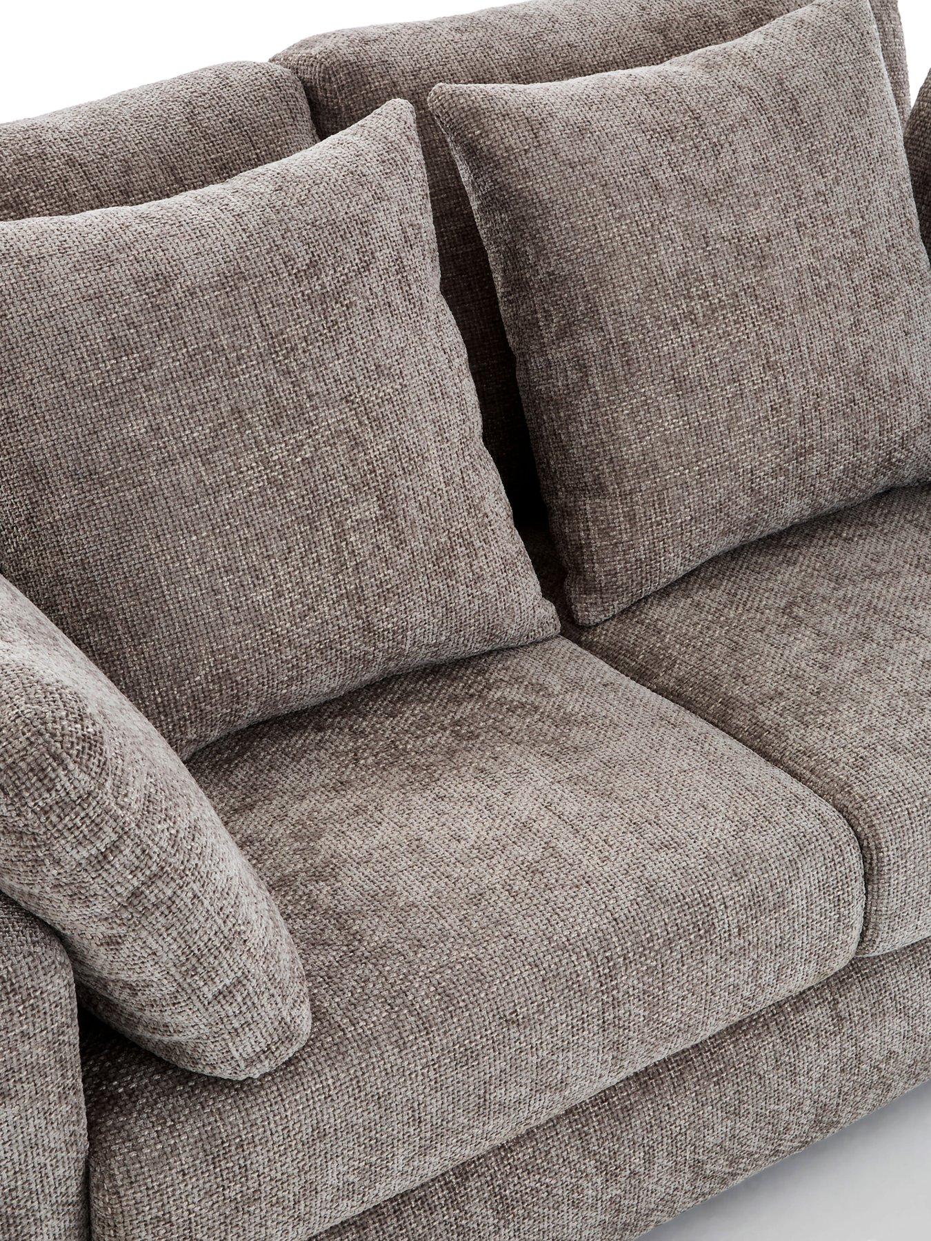 Image 3 of 4 of The Very Collection Avena 3 + 2 Seater Fabric Sofa Set