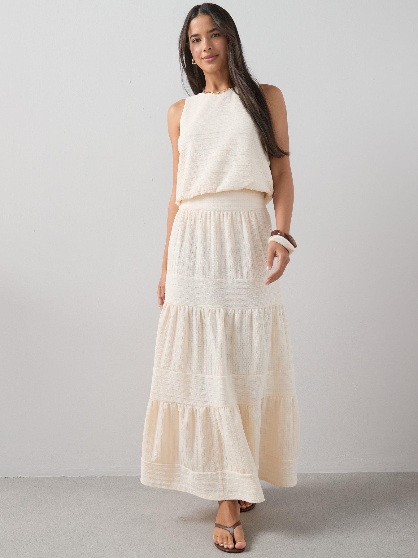 Image 5 of 7 of The Very Collection Textured Sleeveless Co-ord Top