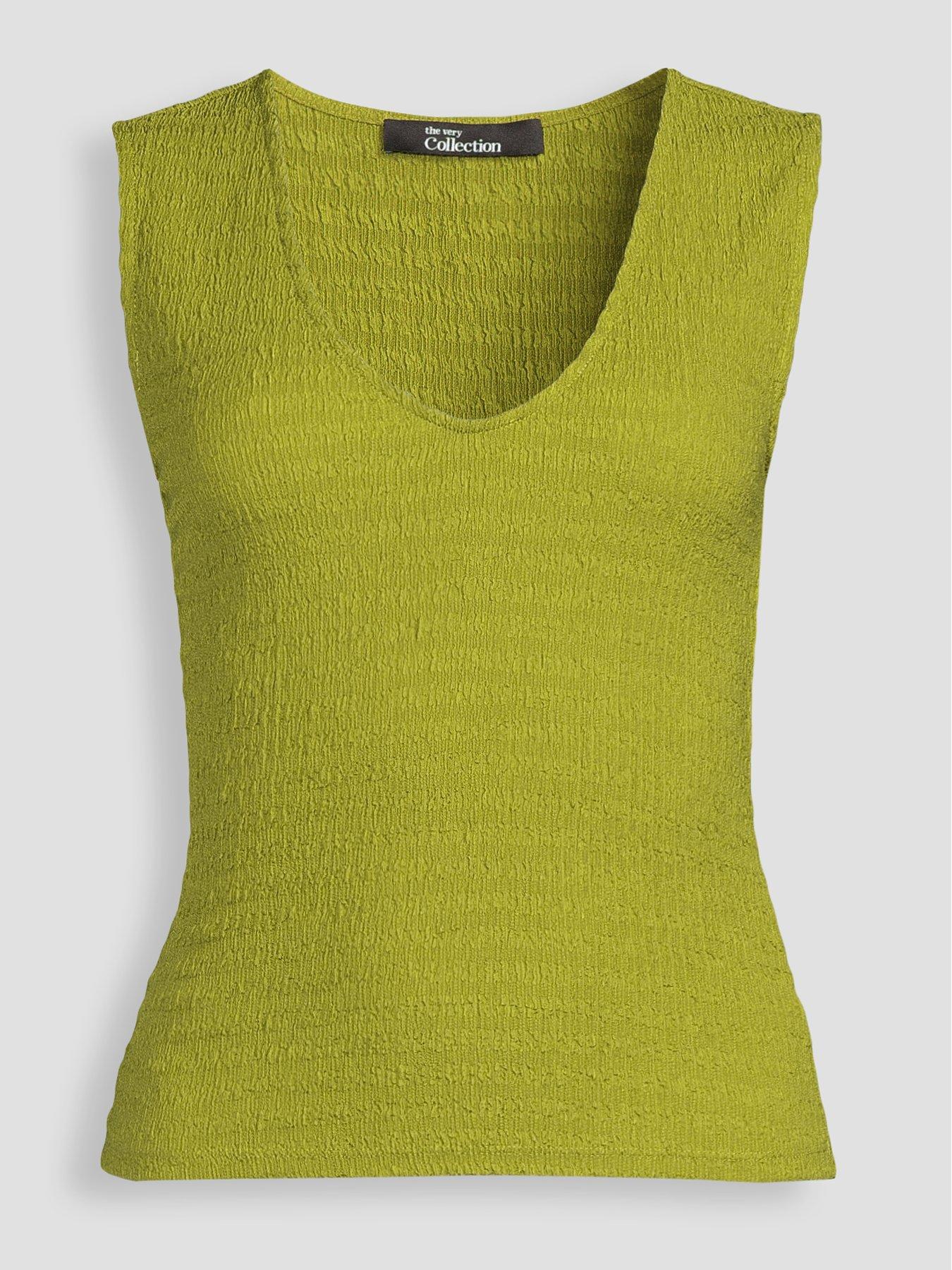 Image 7 of 7 of The Very Collection Vneck Textured Vest Co-ord