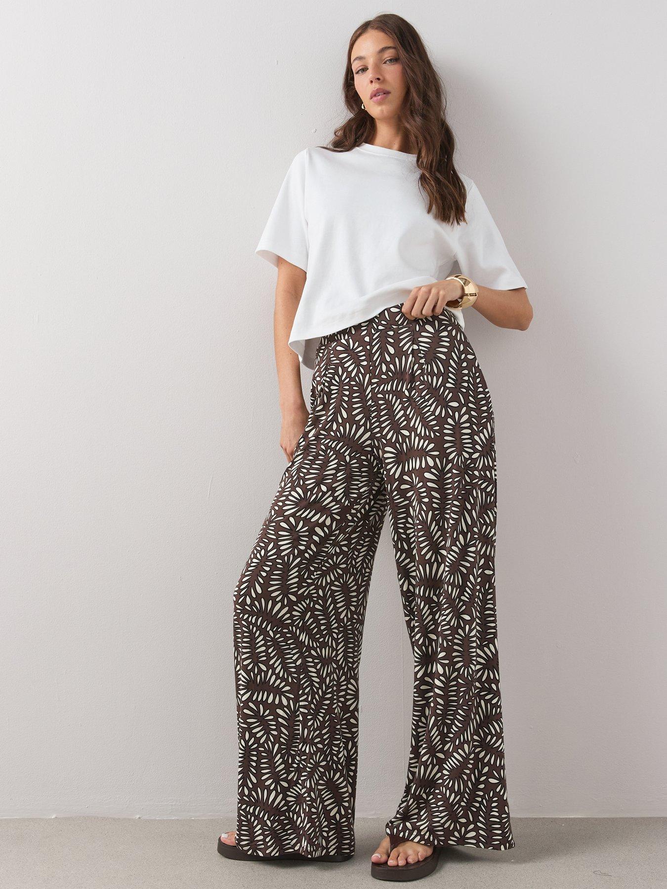 Image 5 of 5 of The Very Collection Stretch Wide Leg Trousers