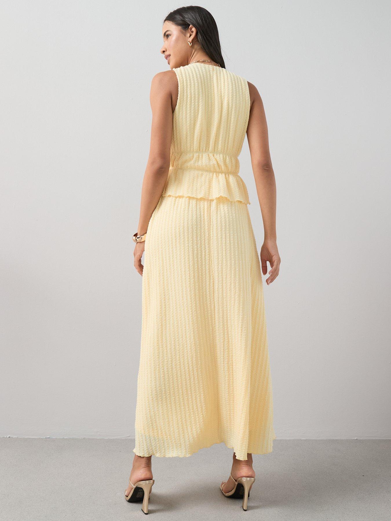 Image 2 of 7 of The Very Collection Textured V-neck Sleeveless Dress