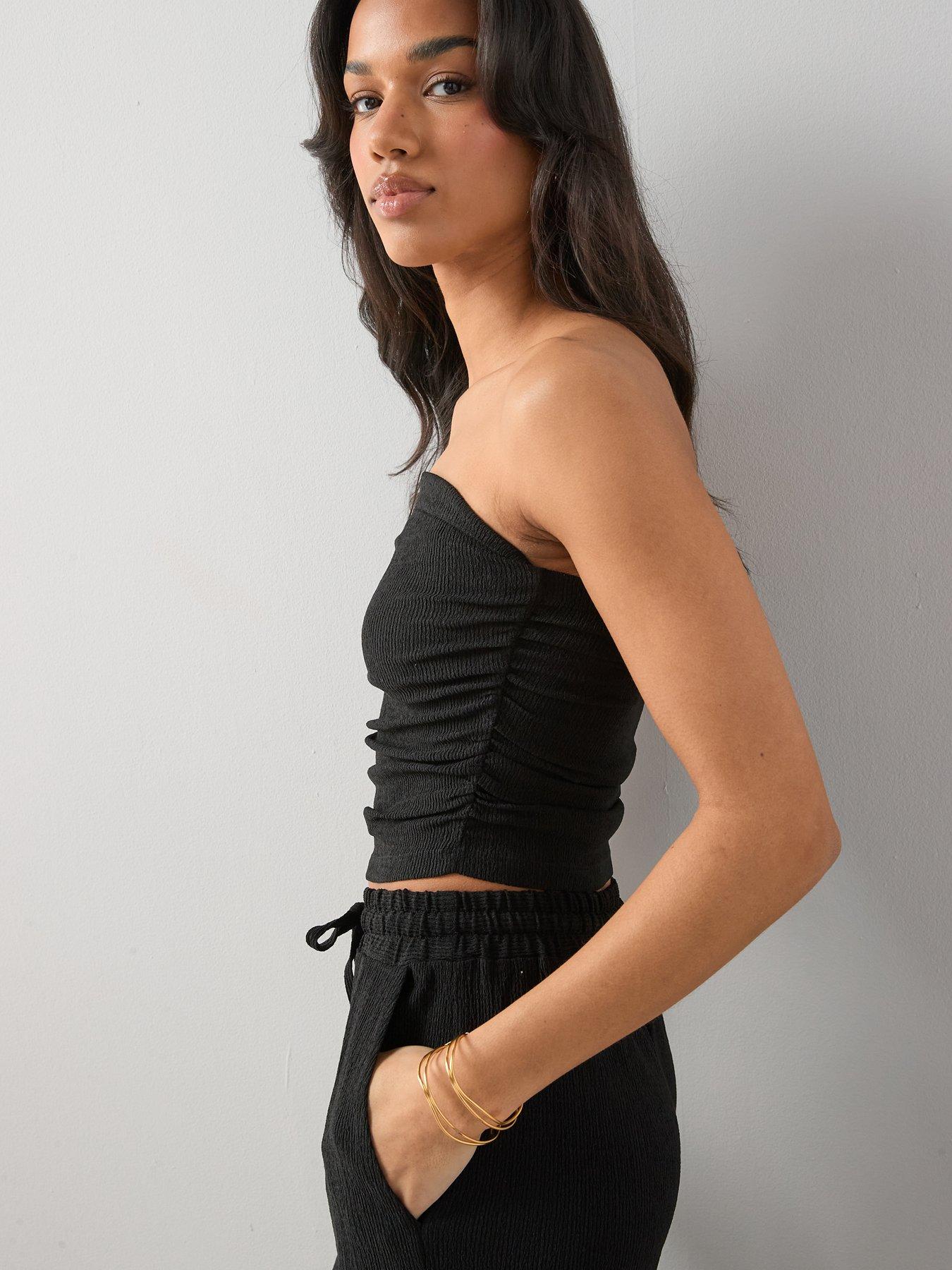 Image 6 of 7 of The Very Collection Textured Stretch Bandeau Top