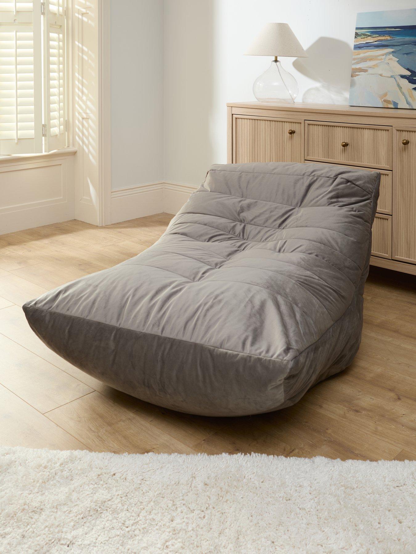 KAIKOO Velvet Luxury Lounger Chair