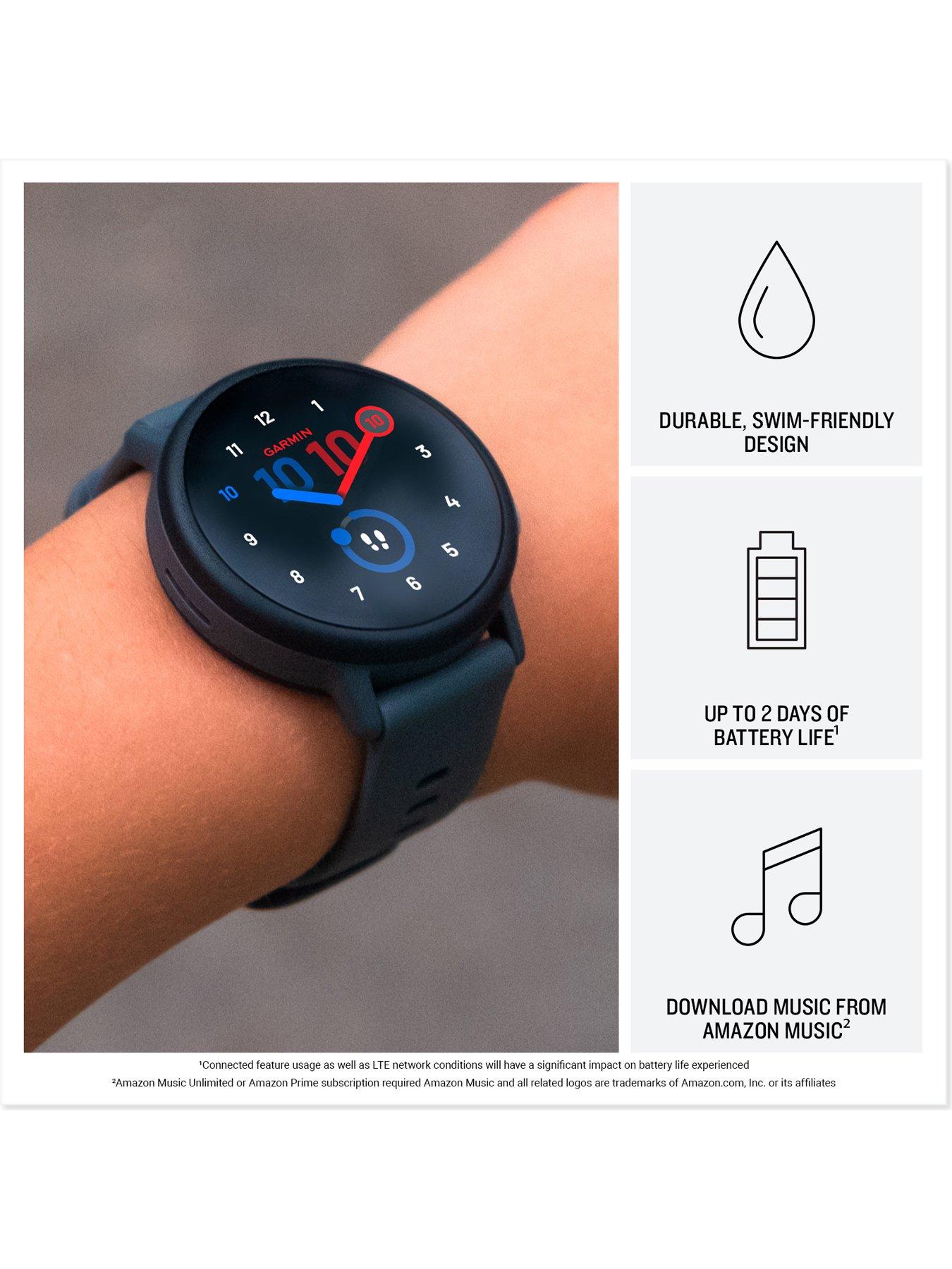 Image 3 of 7 of Garmin Bounce 2 Smartwatch -&nbsp;Slate Grey