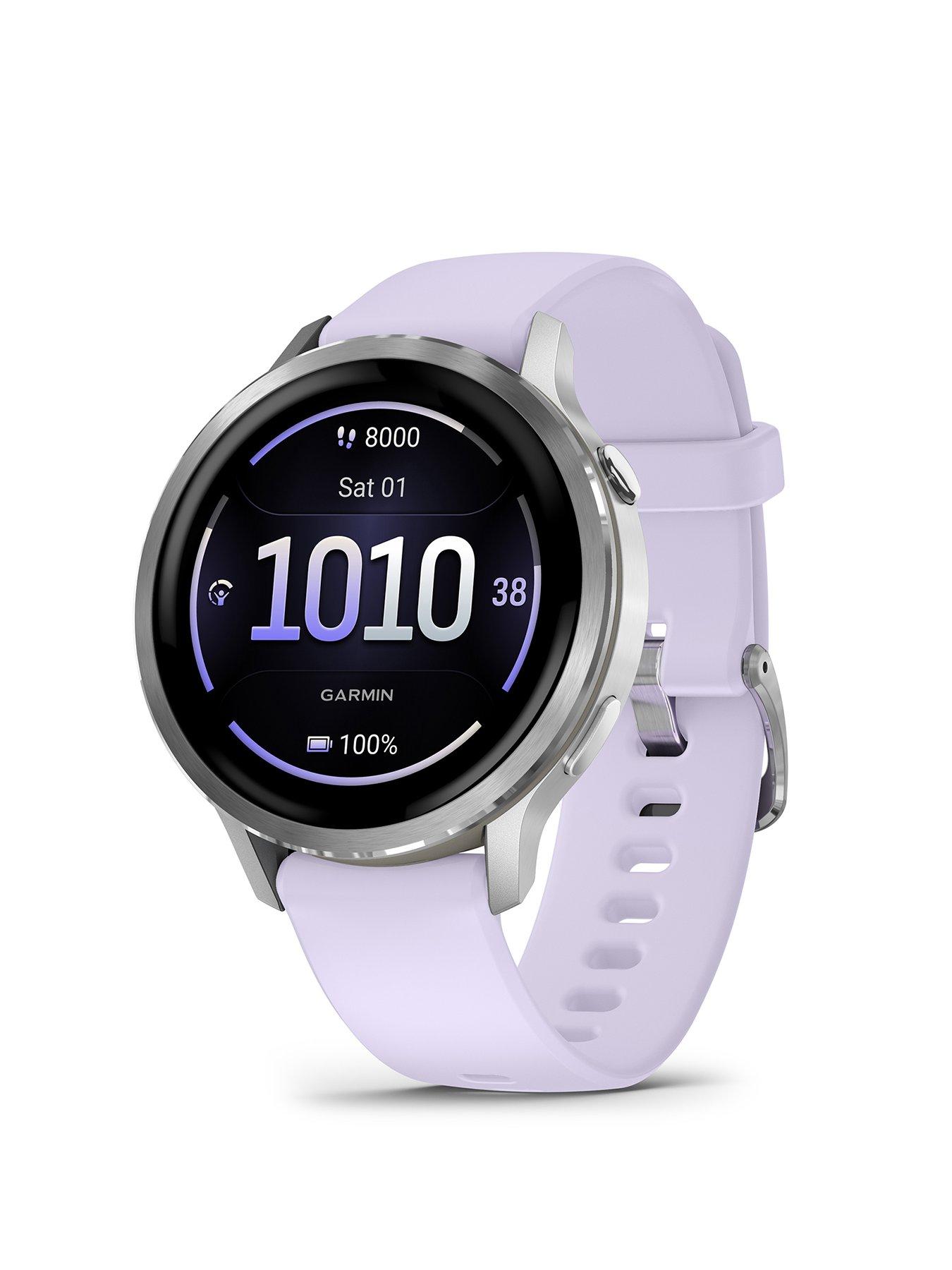 Garmin Venu 4 - 41mm, Lunar Gold Bezel with Bone Silicone Band