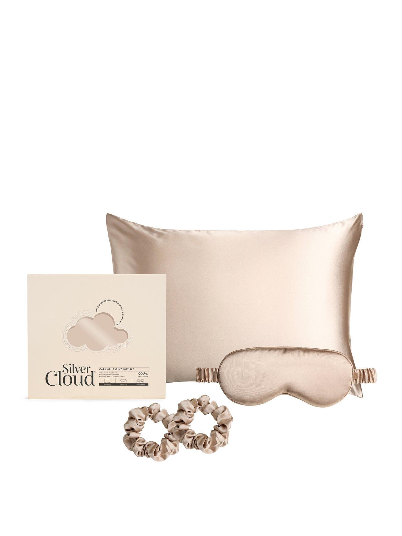 Image 1 of 5 of Silver Cloud Caramel Satin Giftset Infused with Silver Ions