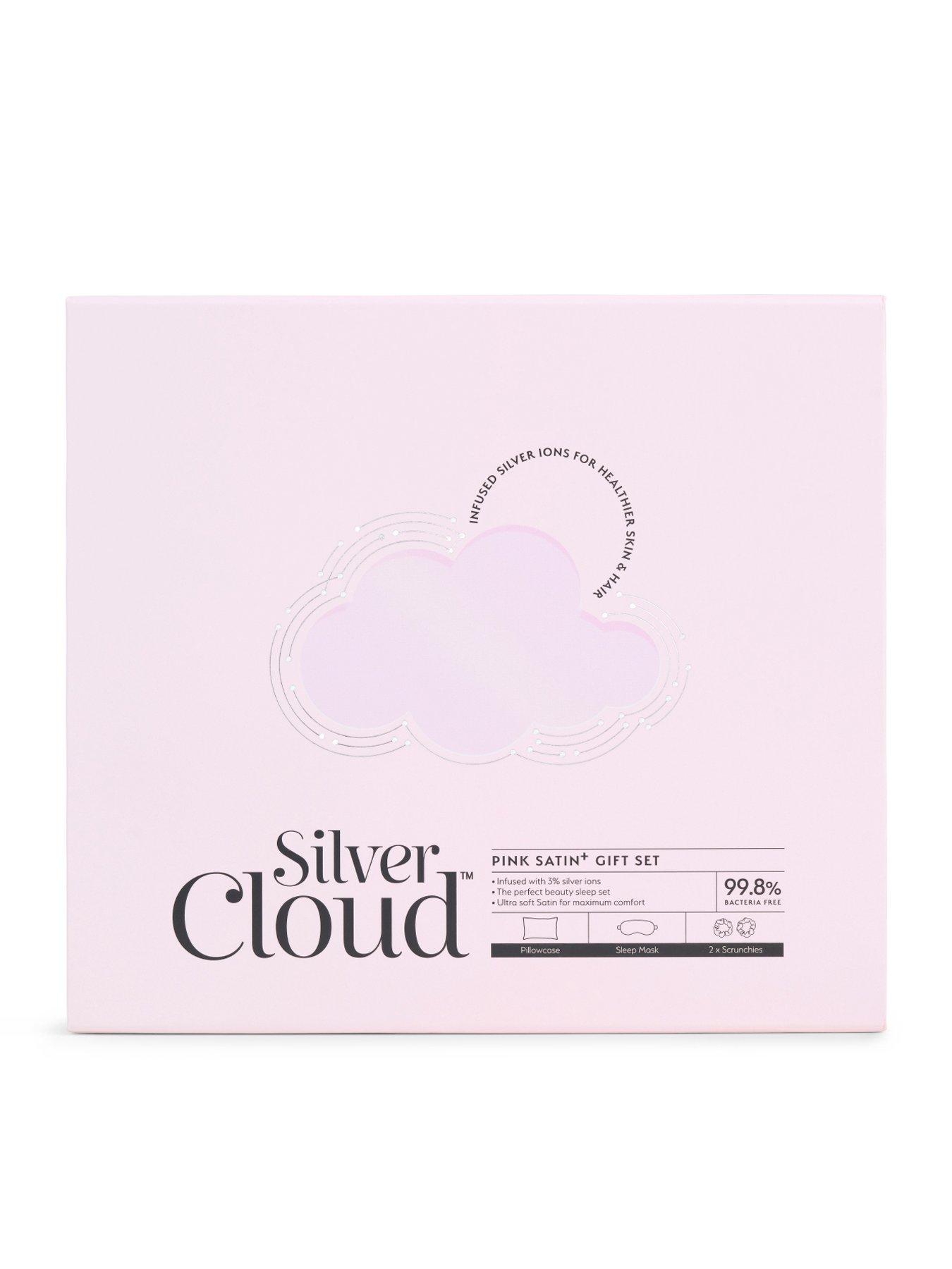 Image 3 of 5 of Silver Cloud Pink Satin Giftset Infused with Silver Ions