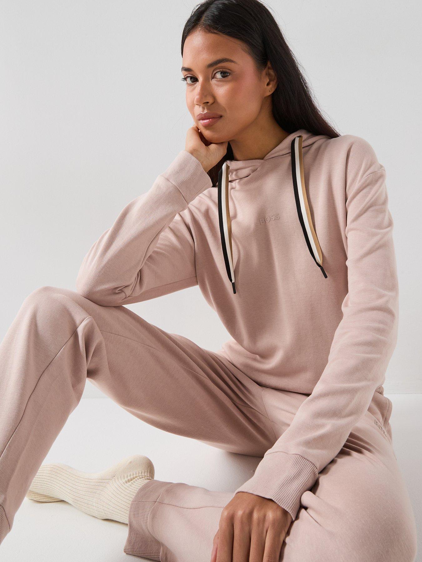 Image 4 of 6 of BOSS Cp Stripe Hoodie - Beige