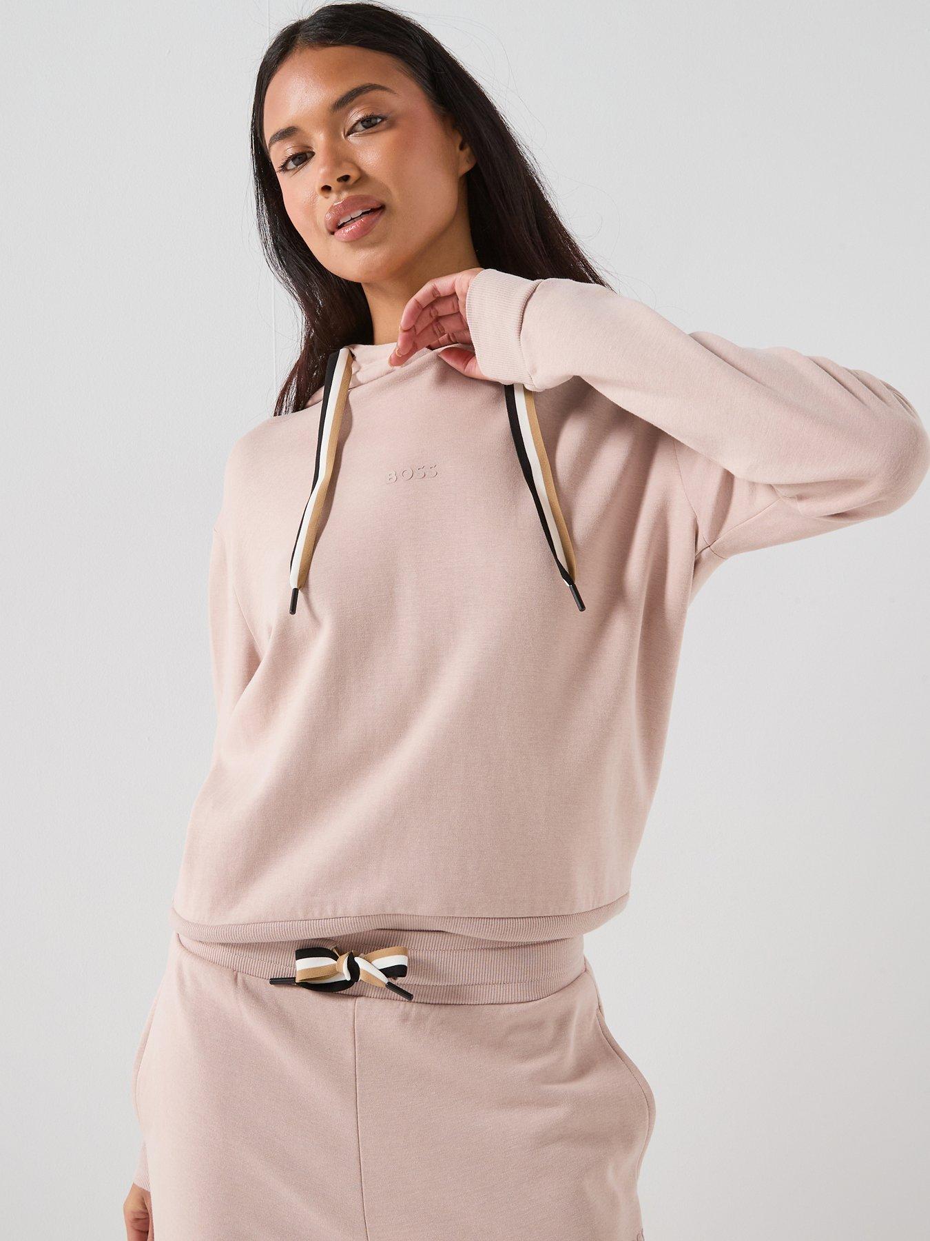 Image 6 of 6 of BOSS Cp Stripe Hoodie - Beige