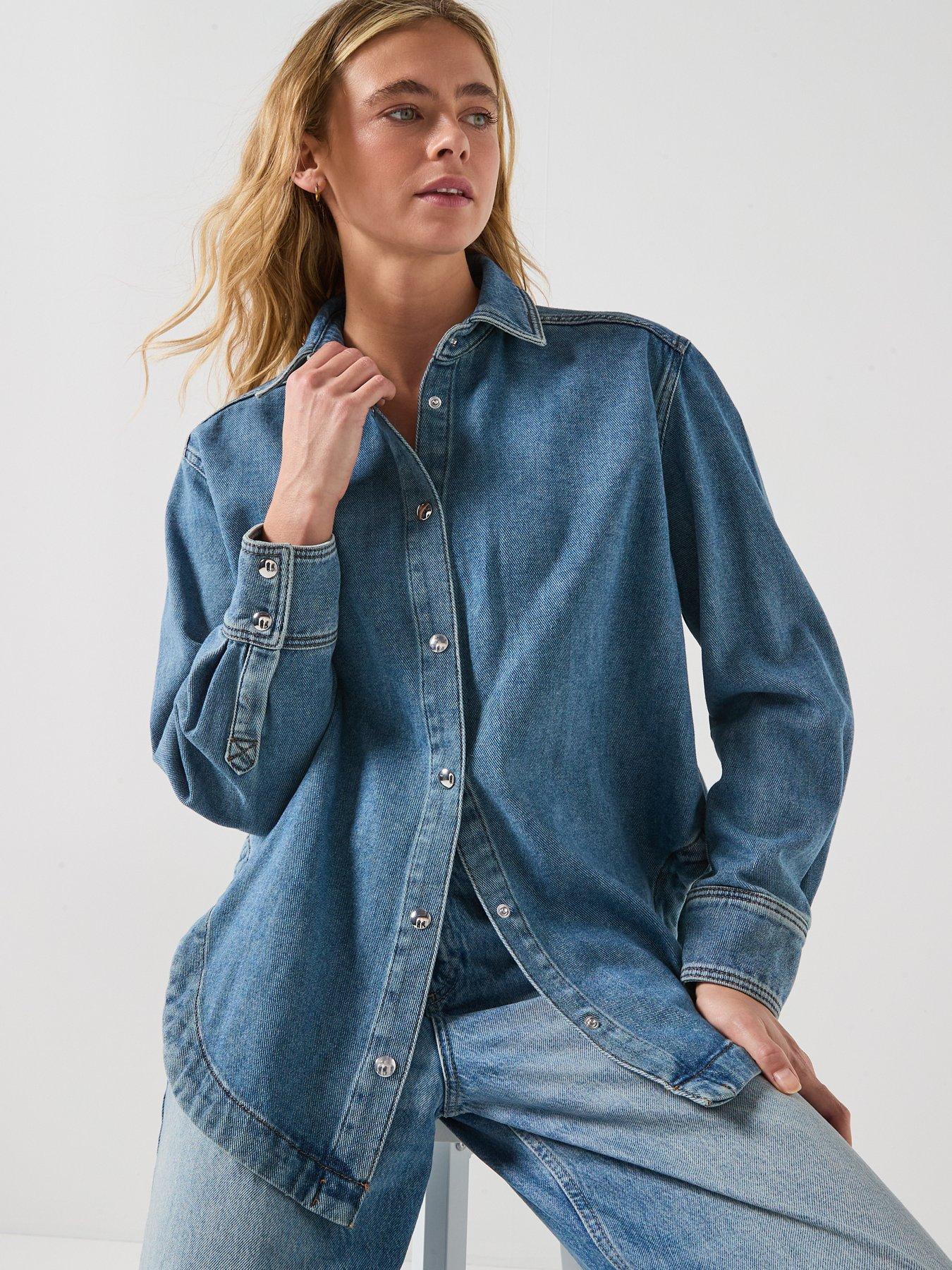 HUGO Gareve Denim Shirt - Blue
