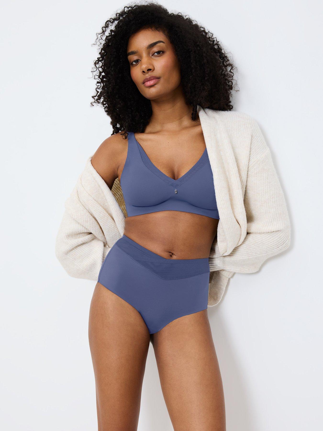 Image 1 of 4 of Triumph True Shape Sensation T Maxi Briefs - Blue