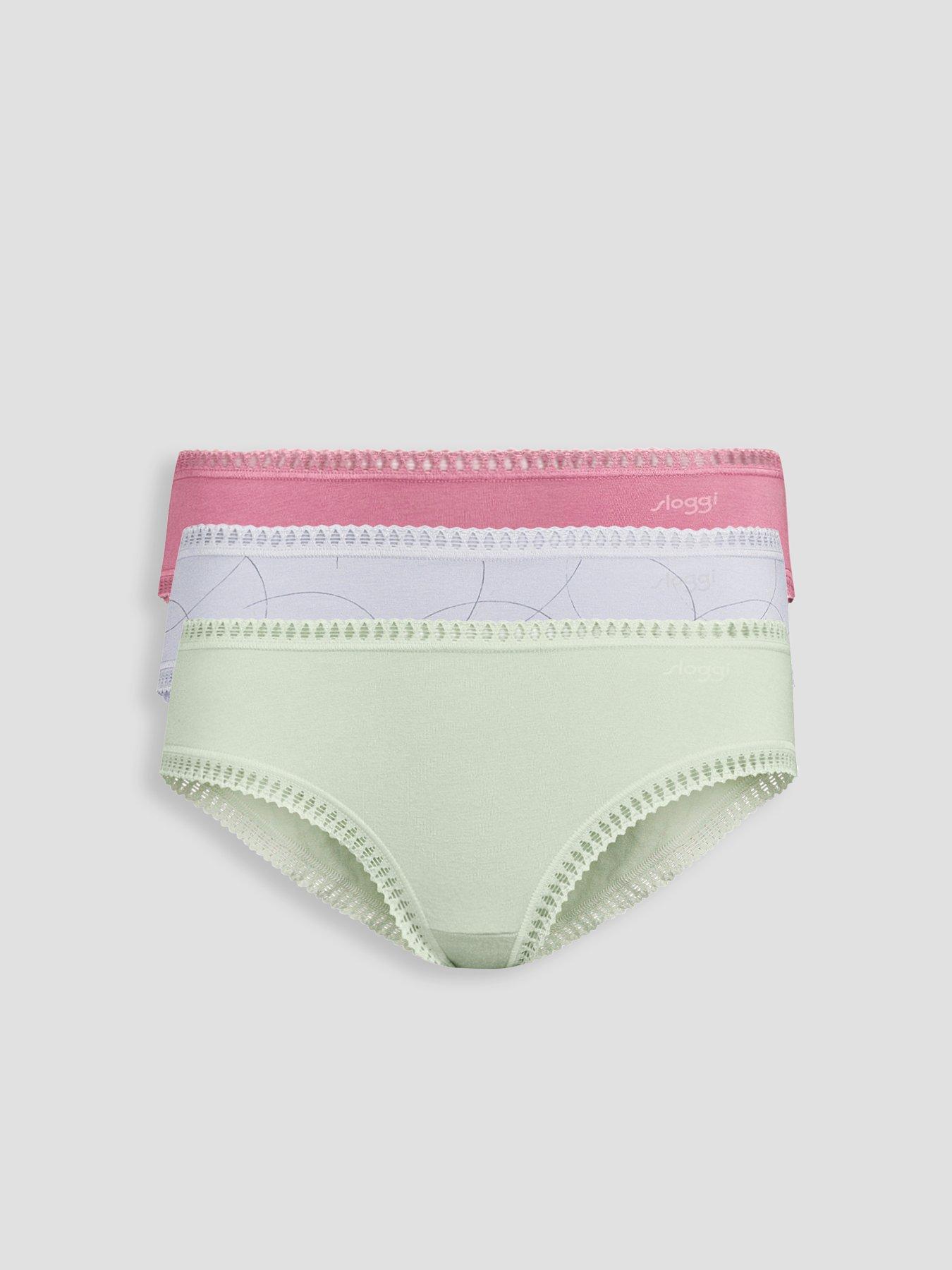 Sloggi Go Crush Hipster Briefs 3 Pack - Multi