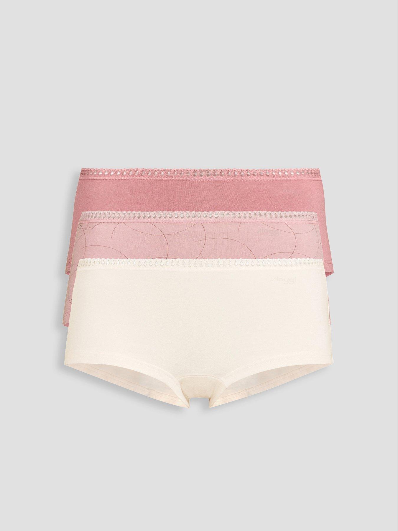 Image 1 of 6 of Sloggi Go Crush Short Briefs 3 Pack &nbsp;- Multi