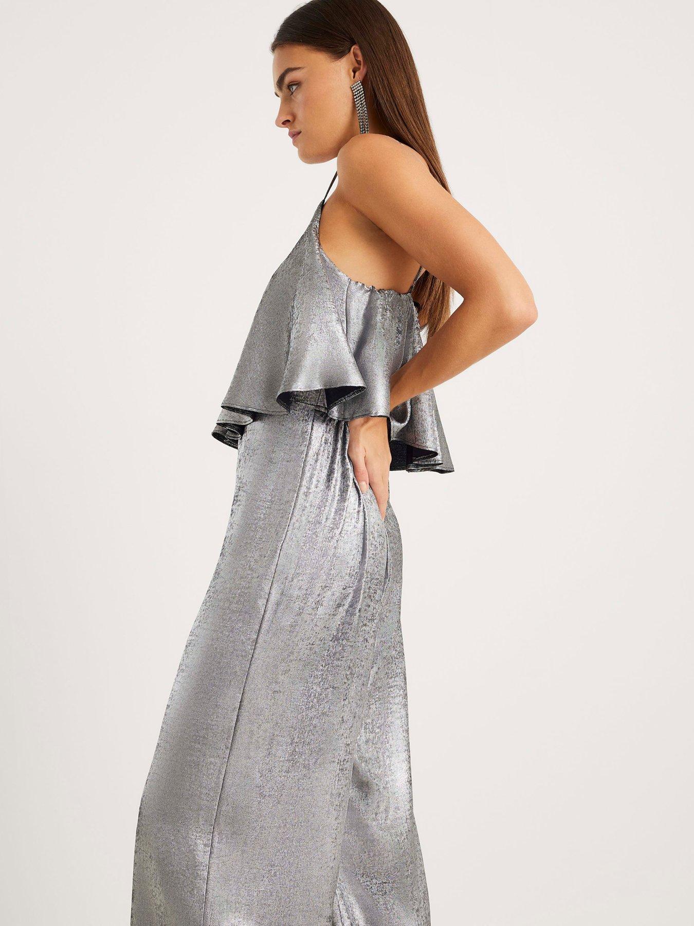 HIGH MAINTENANCE JUMPSUIT - SILVER