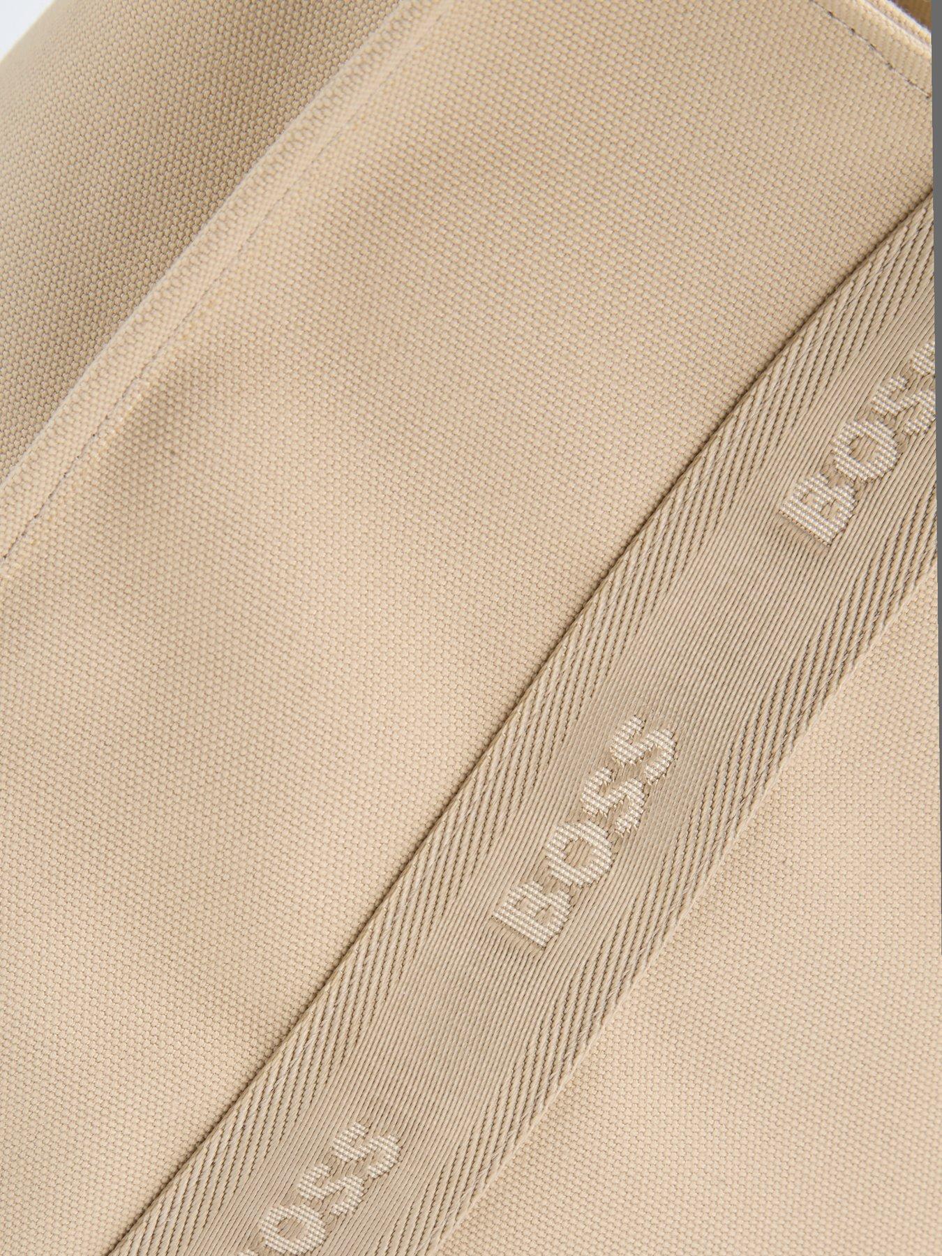 Image 3 of 5 of BOSS Sandy Canvas Tote Bag - Beige
