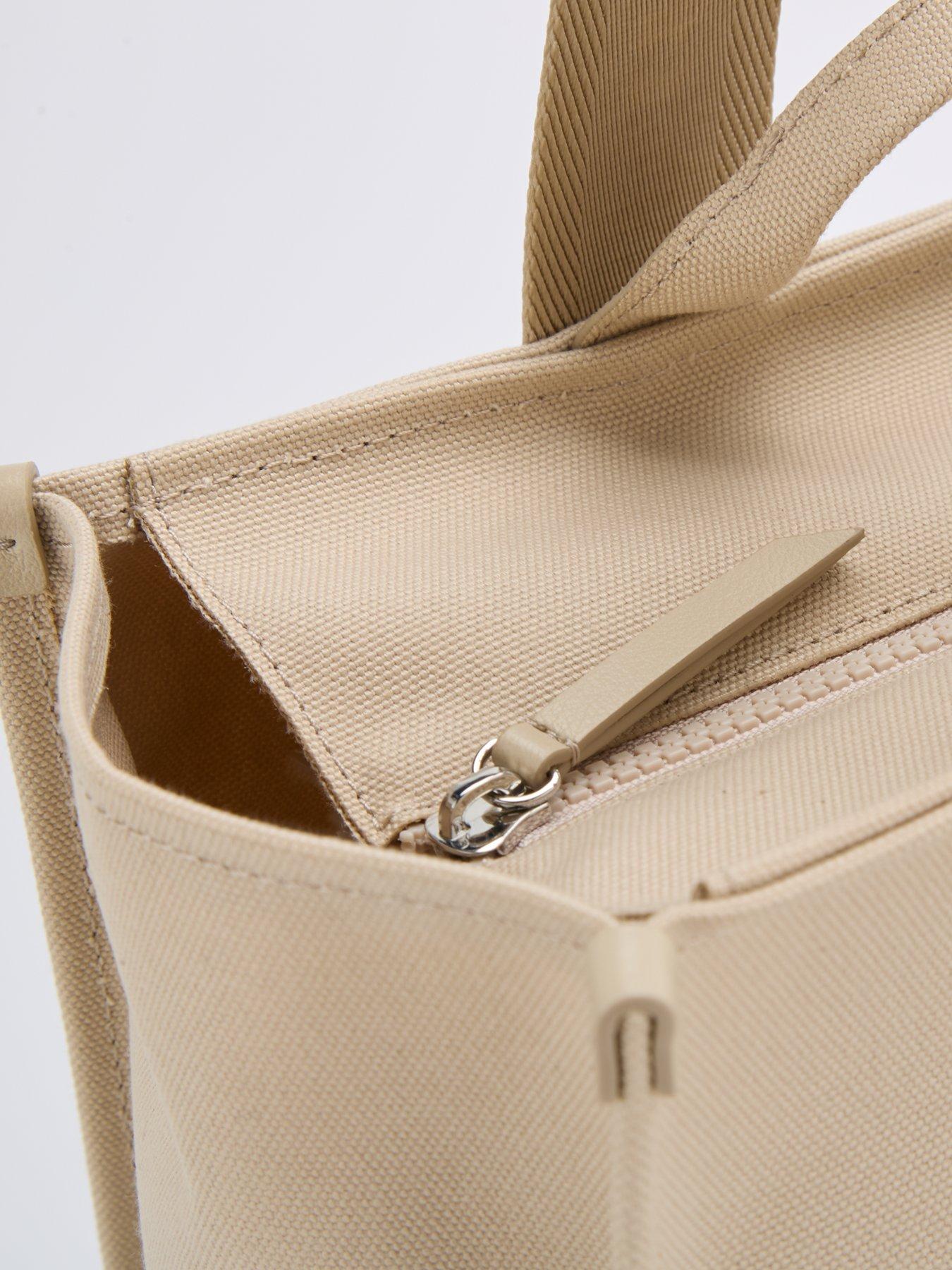 Image 4 of 5 of BOSS Sandy Canvas Tote Bag - Beige