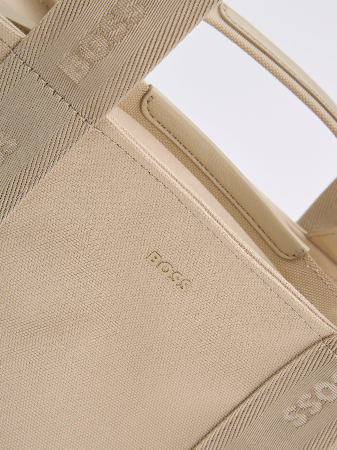 Image 5 of 5 of BOSS Sandy Canvas Tote Bag - Beige