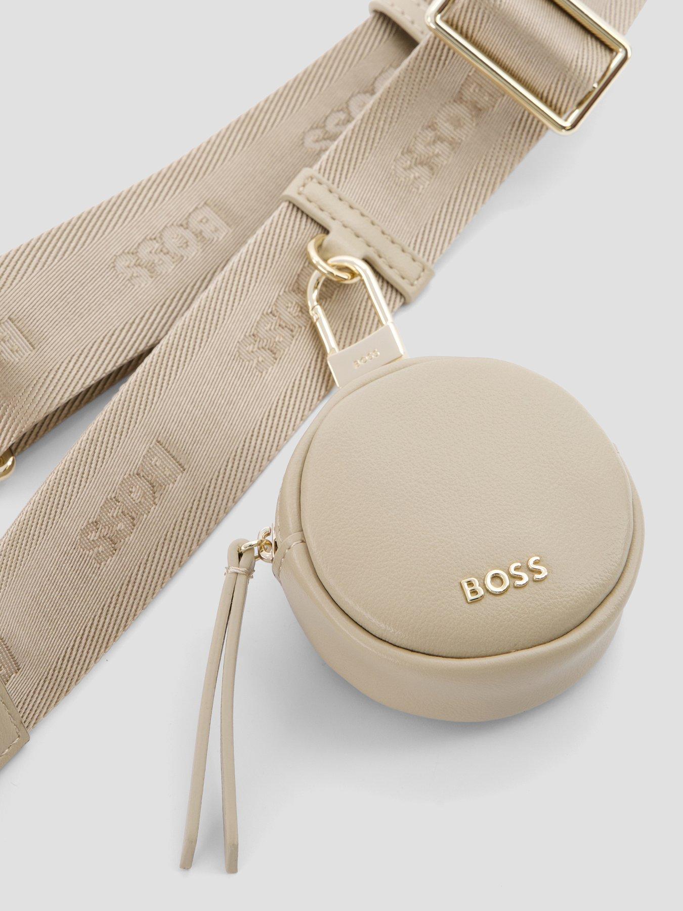 Image 3 of 4 of BOSS Sandy Halfmoon Bag - Beige