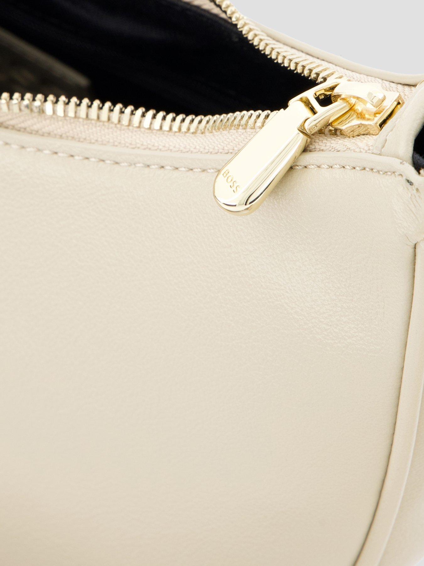 Image 4 of 4 of BOSS Sandy Halfmoon Bag - Beige