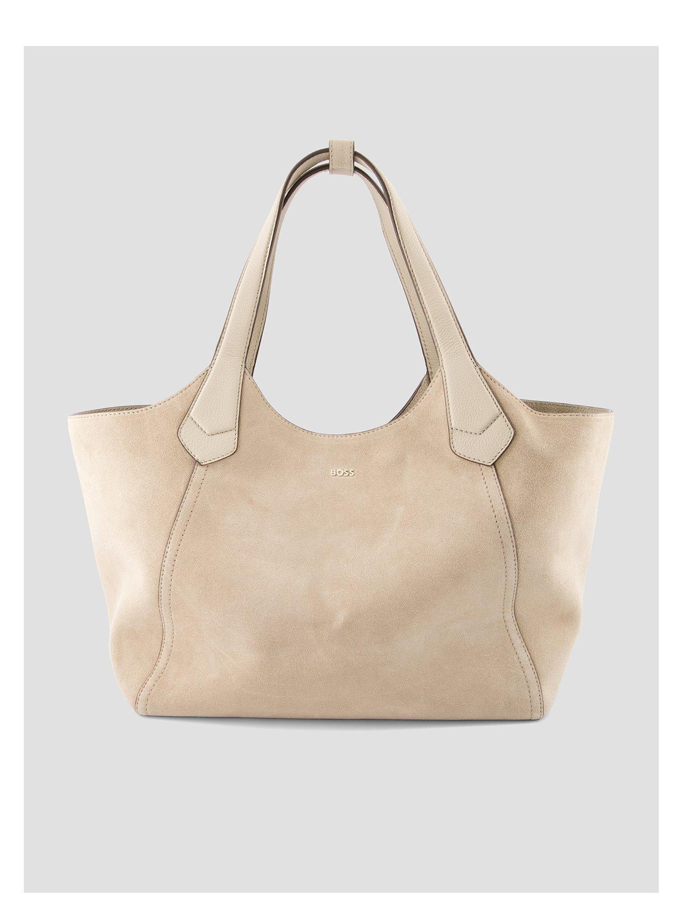 BOSS Lenah Tote Bag- Beige