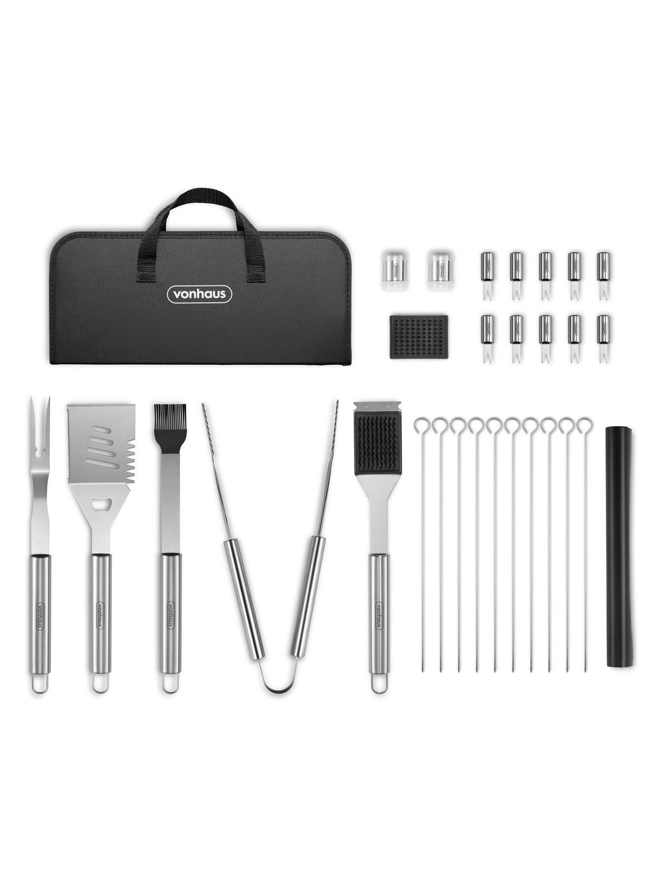 Vonhaus: 30pc BBQ Tool Set with Nylon Case