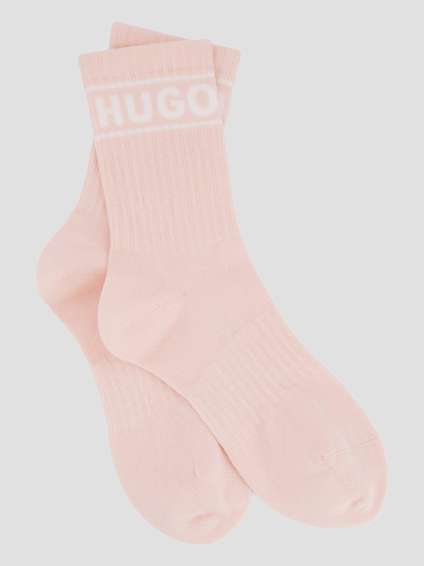 Image 2 of 3 of HUGO 3 Pack Logo Socks - Multi