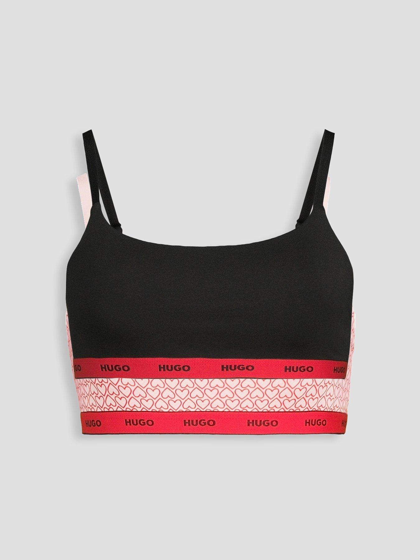 Hugo Multipack Logo Bralette