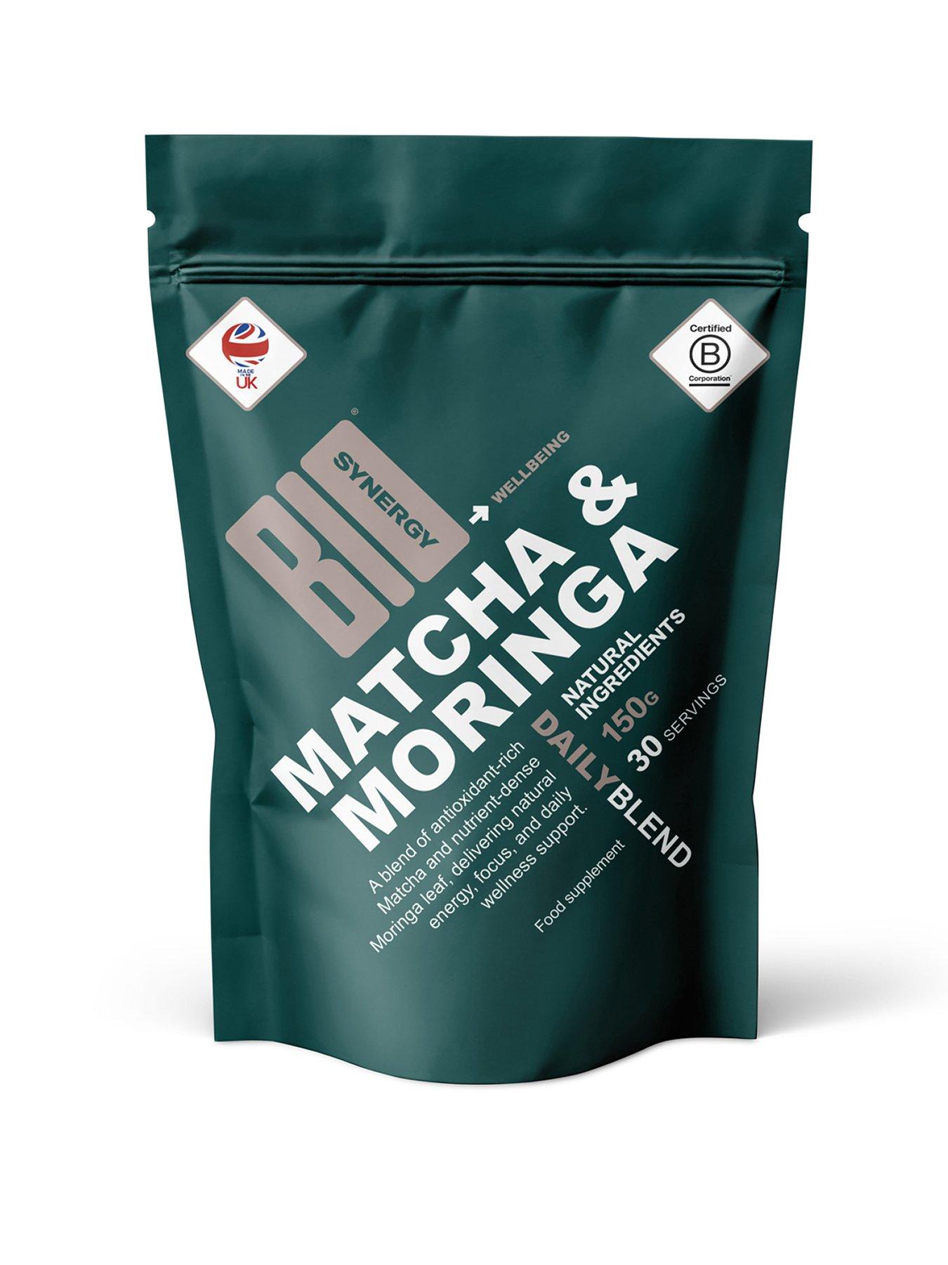 Bio Synergy Bio-Synergy Matcha & Moringa Powder, 150G, 30 Servings