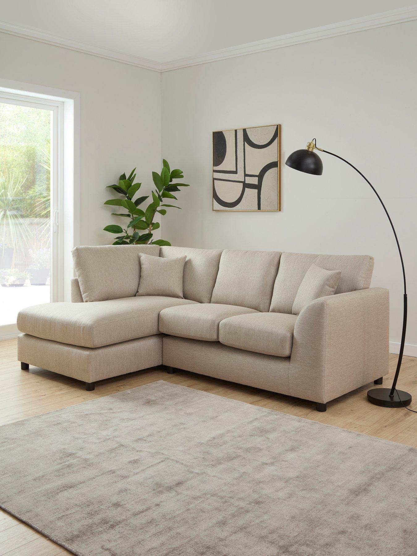 Image 1 of 5 of The Very Collection Liberty Left Hand Fabric Chaise Sofa - FSC&reg; Certified