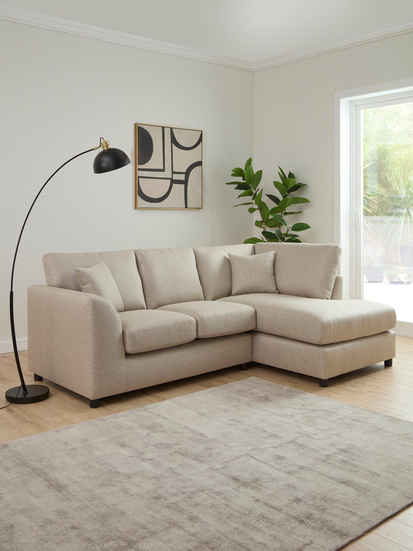 The Very Collection Liberty Right Hand Fabric Chaise Sofa - FSC® Certified