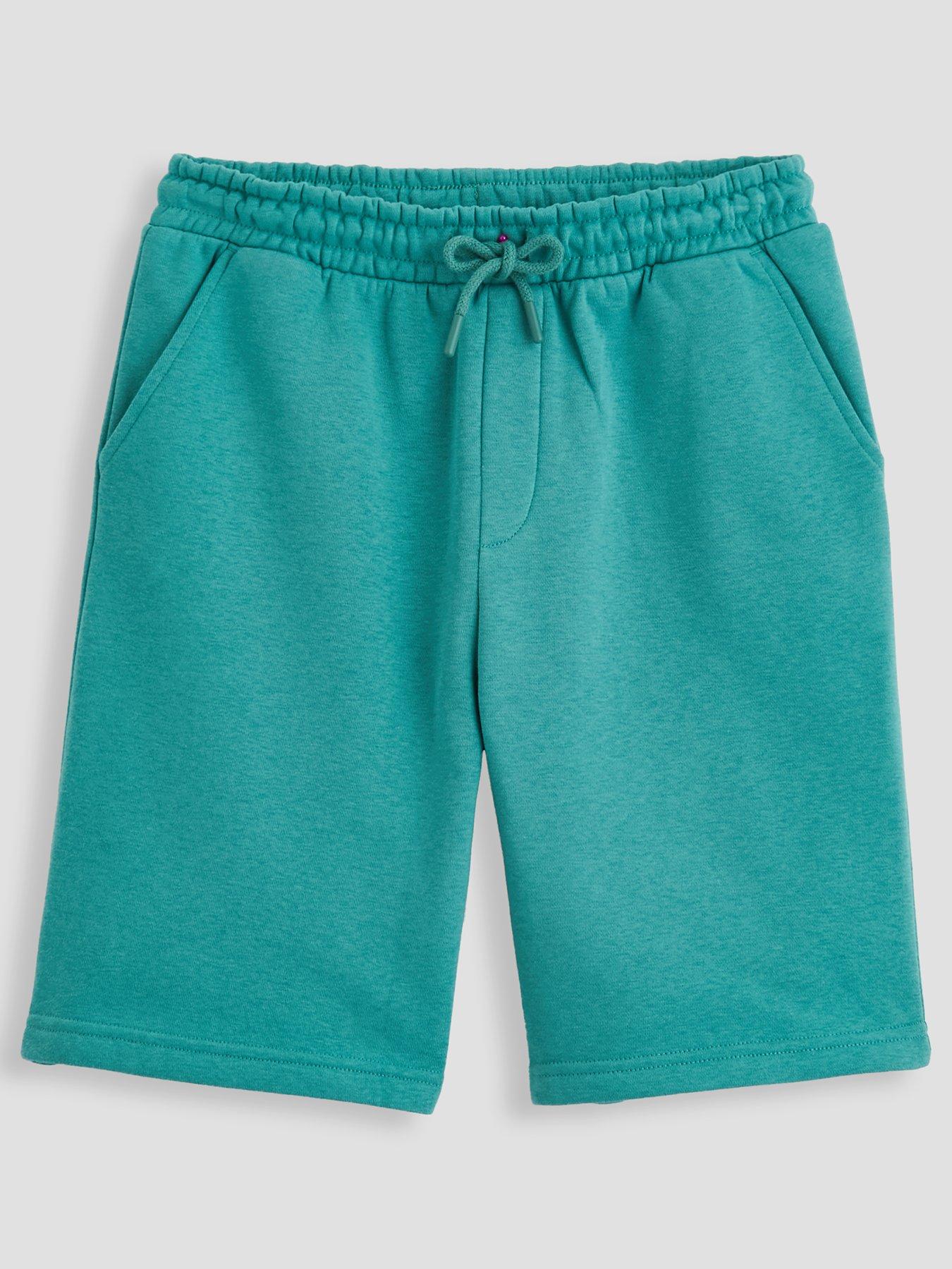 The Very Collection Boys Single Sweat Shorts - Green