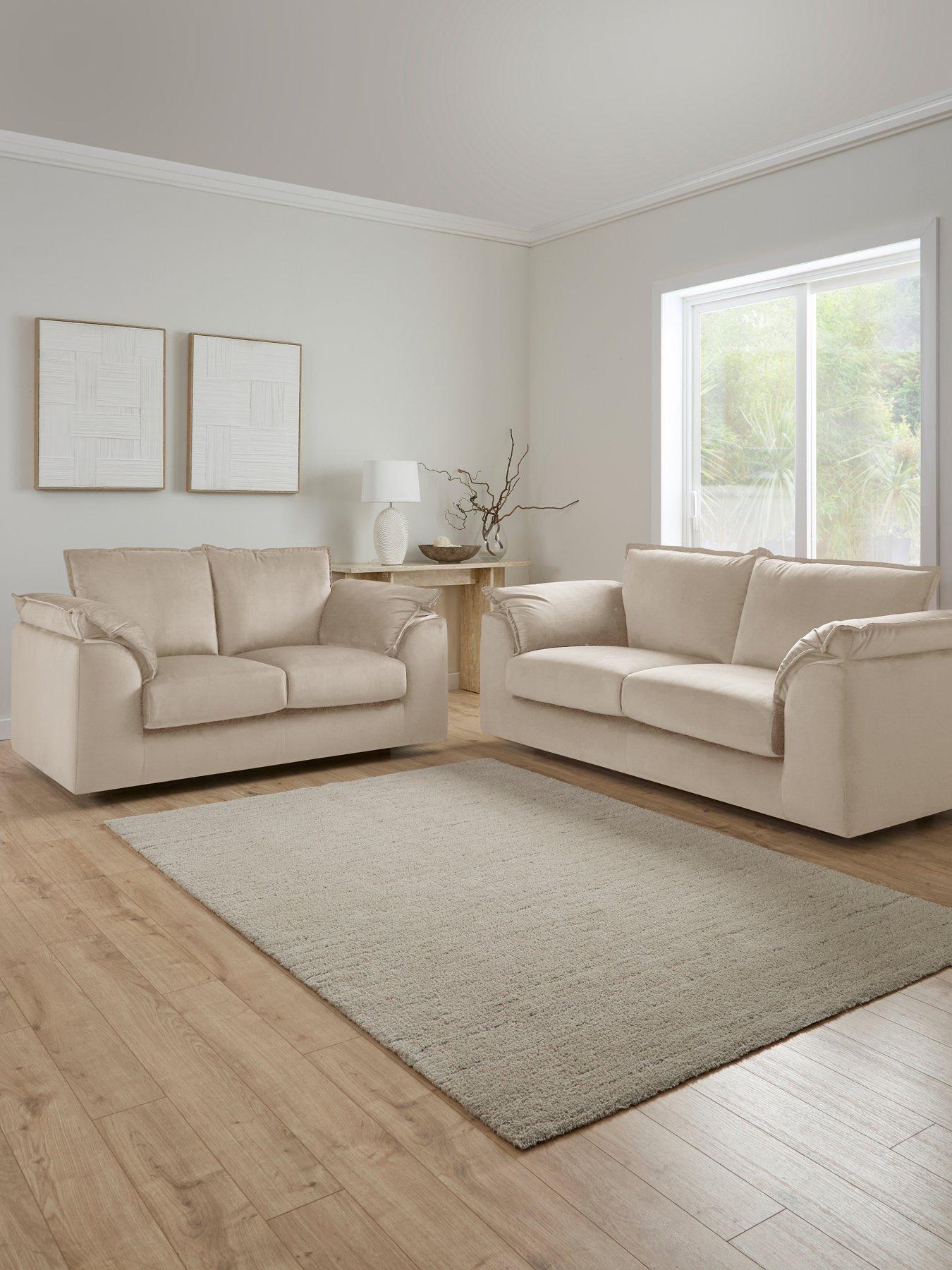 The Very Collection Pimlico 3 + 2 Seater Fabric Sofa Set - FSC® Certified