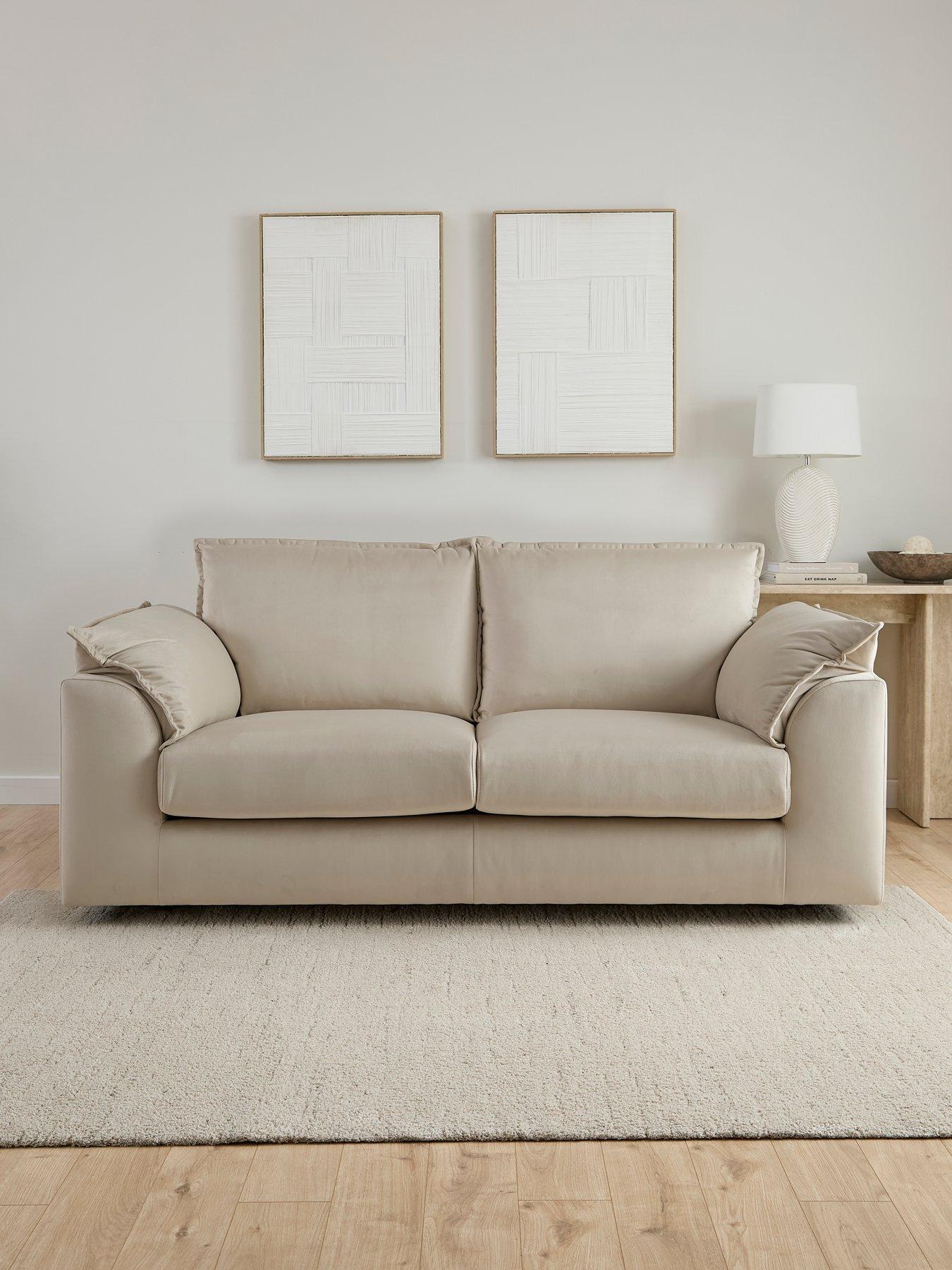 The Very Collection Pimlico 3 Seater Fabric Sofa