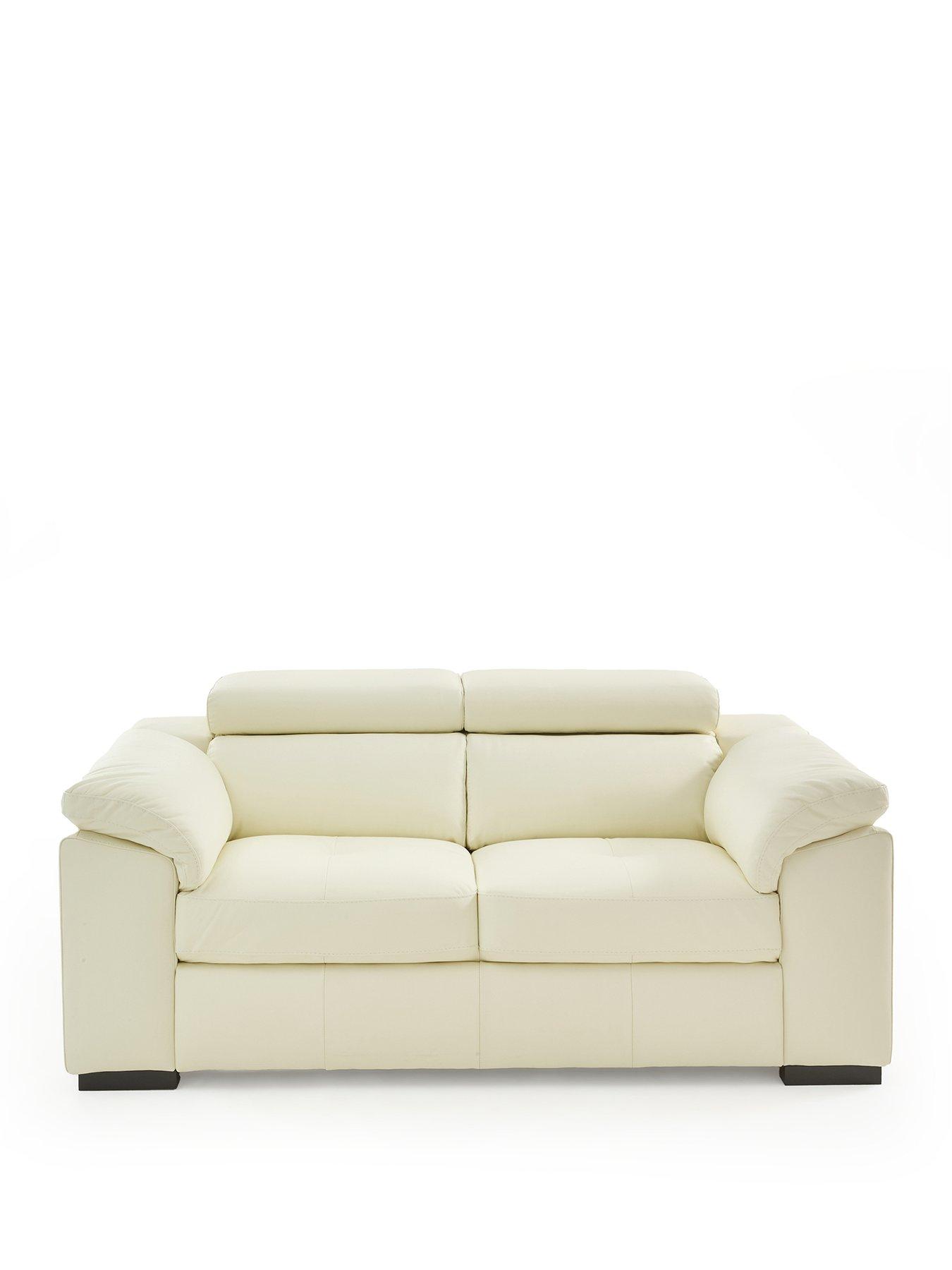 Image 2 of 7 of The Very Collection Brady Italian Leather 2 Seater Sofa
