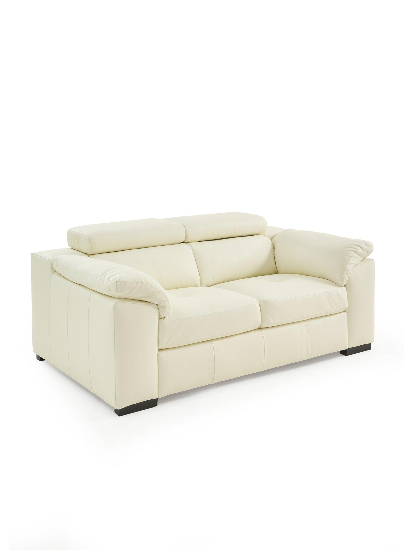 Image 3 of 7 of The Very Collection Brady Italian Leather 2 Seater Sofa