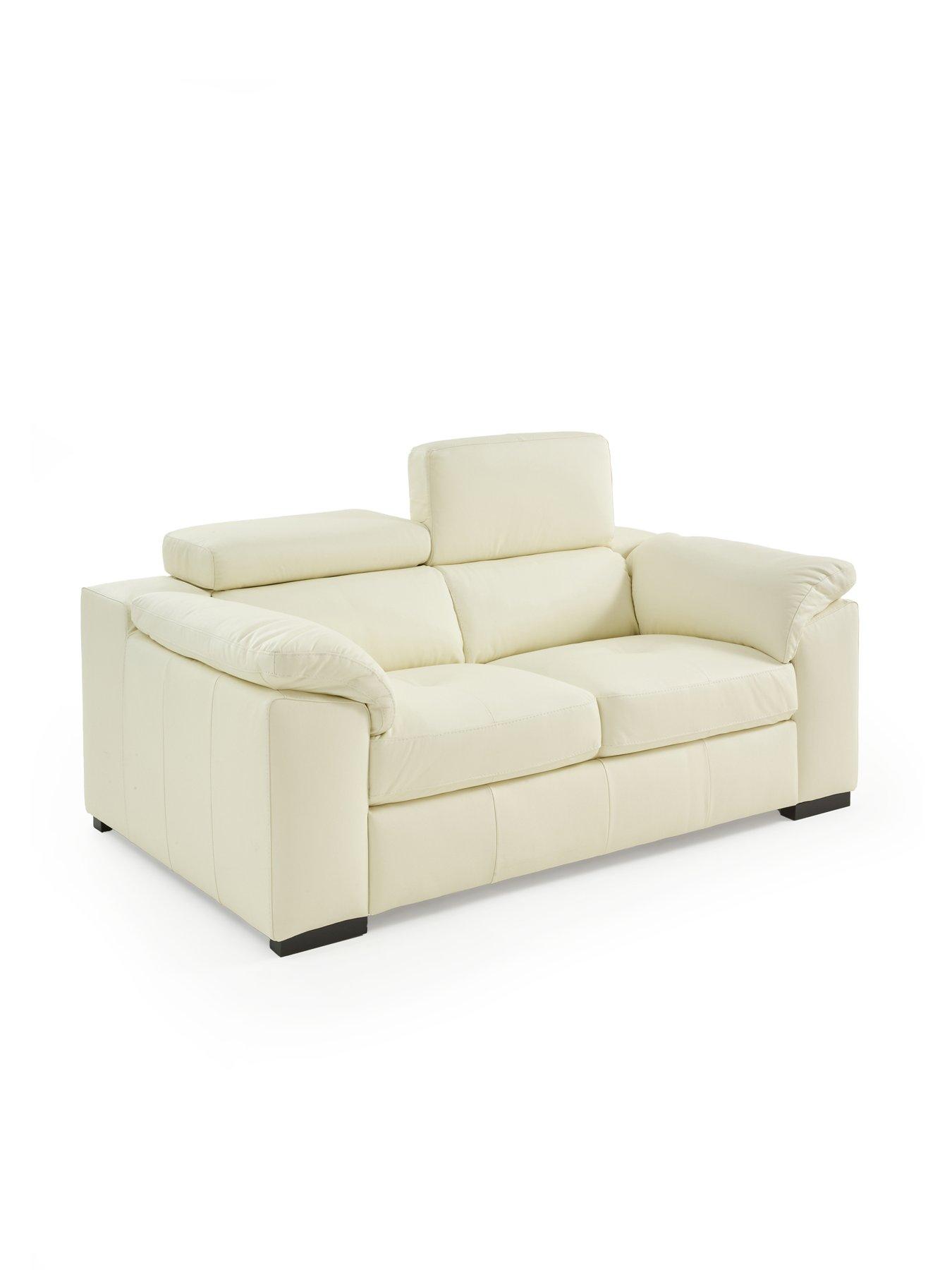 Image 4 of 7 of The Very Collection Brady Italian Leather 2 Seater Sofa