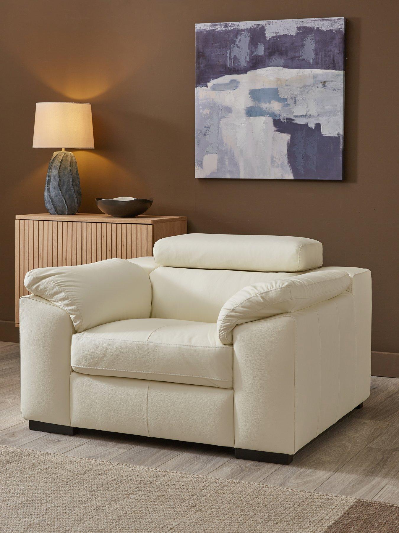 The Very Collection Brady Italian Leather Armchair
