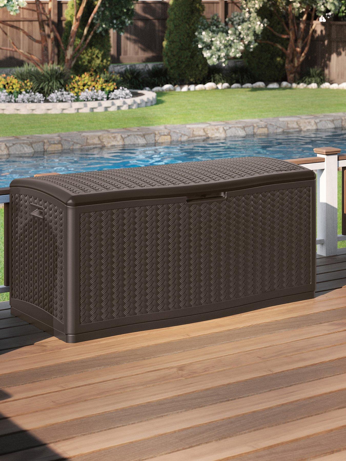 suncast-minnesota-469l-storage-box-java-brown