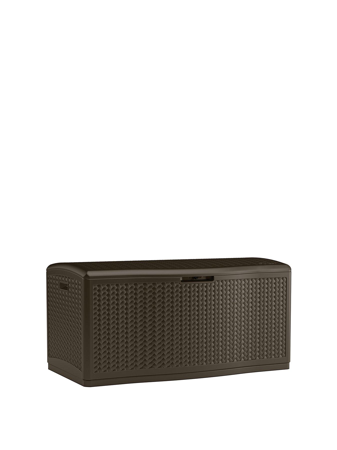 Image 2 of 8 of Suncast Minnesota 469L Storage Box - Java Brown