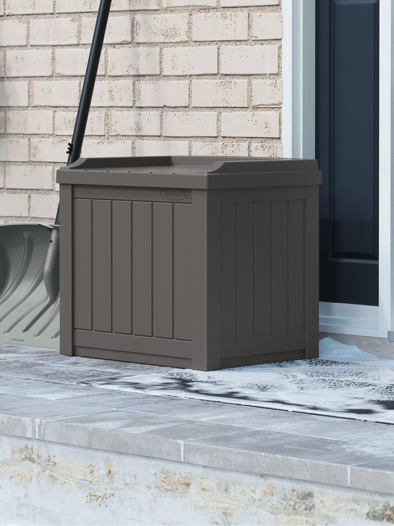 Image 4 of 6 of Suncast Florida 83L Storage Box - Stone Grey