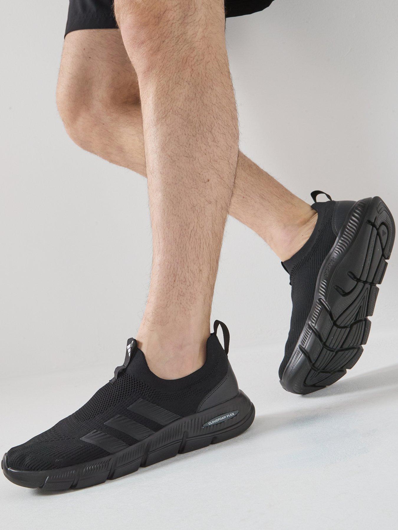 adidas Sportswear Mens Cloudfoam Flex Sock - Black